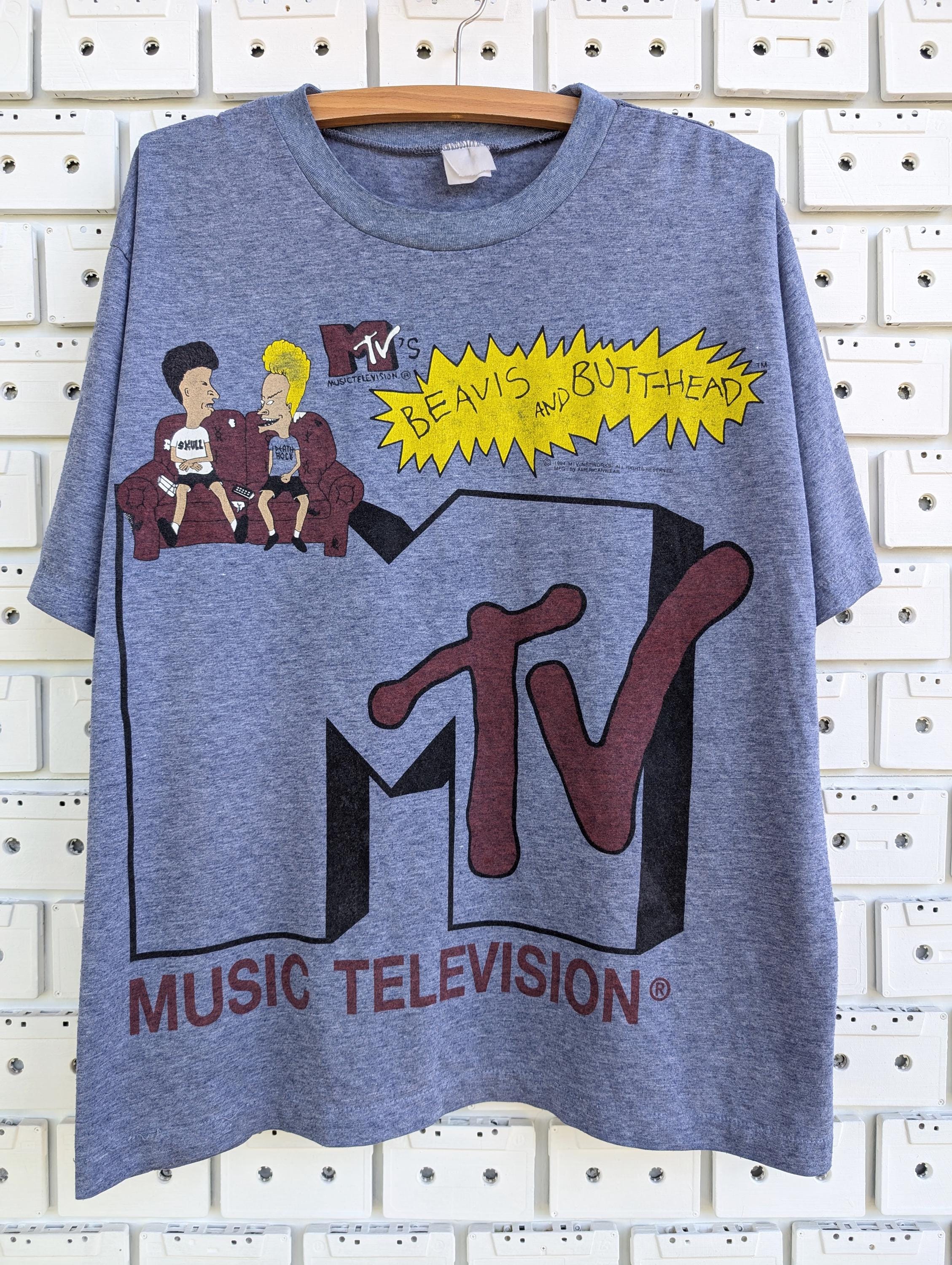 Vintage 1994 MTV Beavis and Butt-head T-shirt Adult Animated