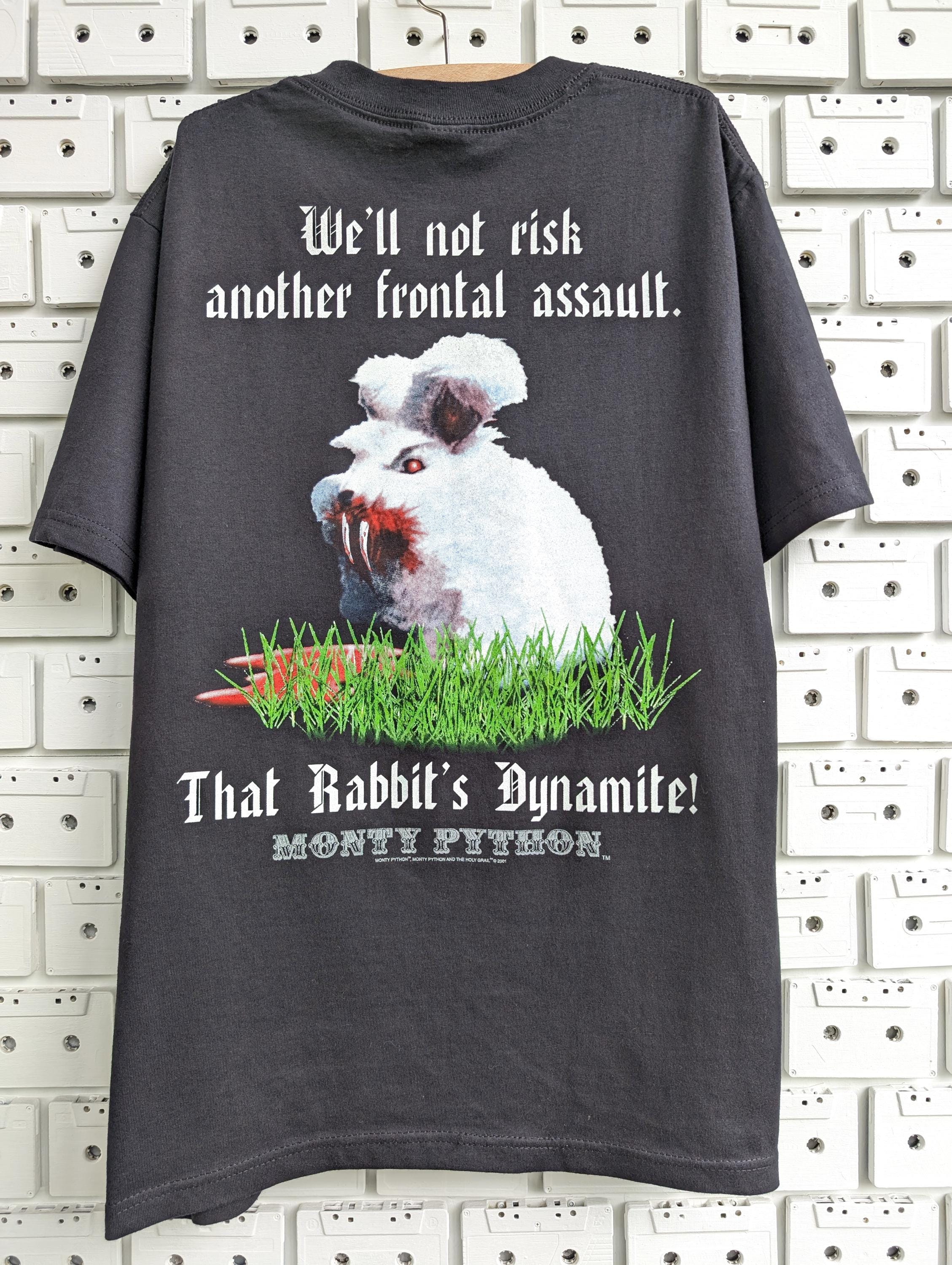 Vintage 2001 Monty Python T-shirt Killer Rabbit of Caerbannog