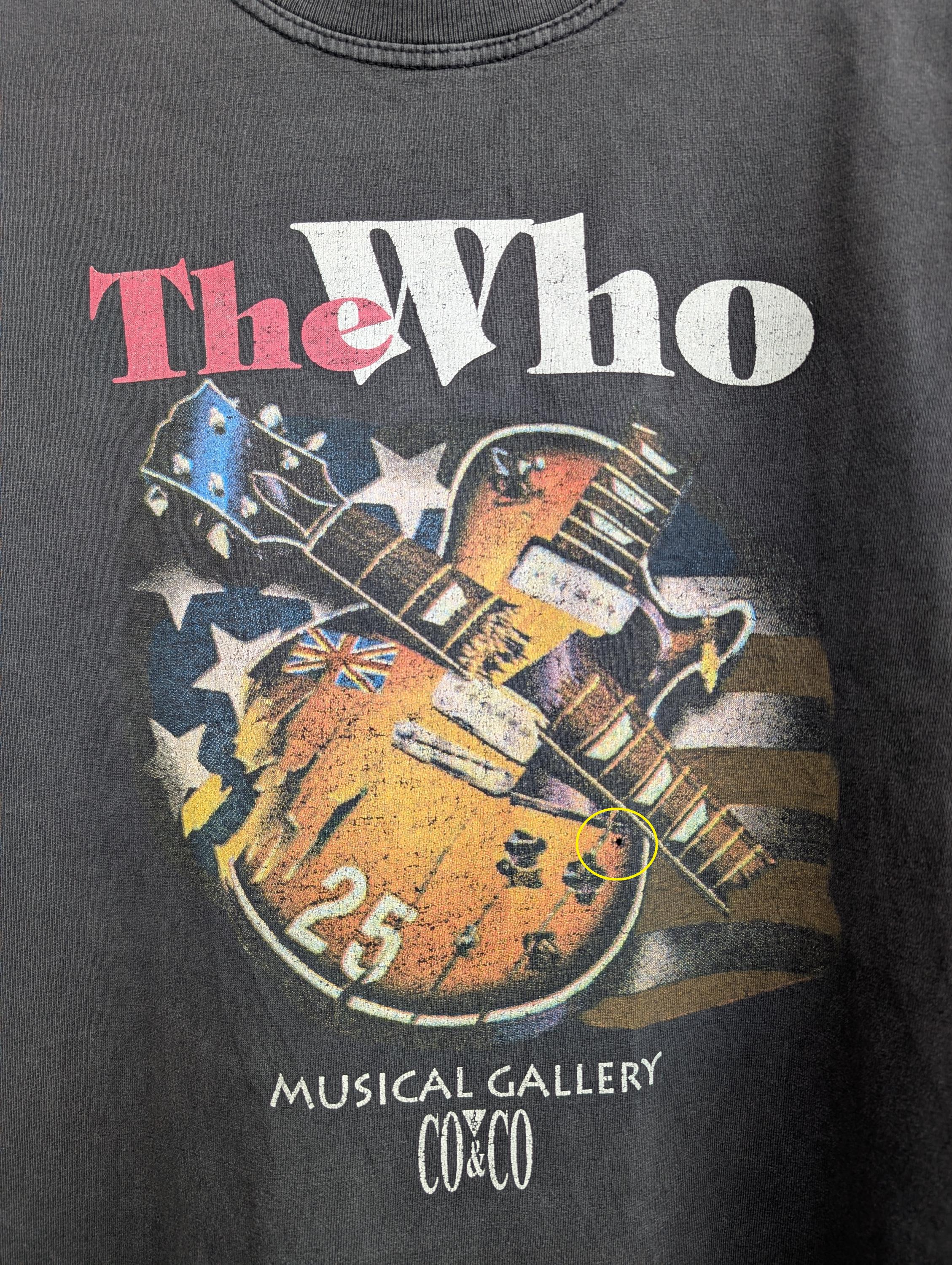 ヴィンテージ 80年代 90年代 ザ・フー 25周年記念 Tシャツ 25周年 