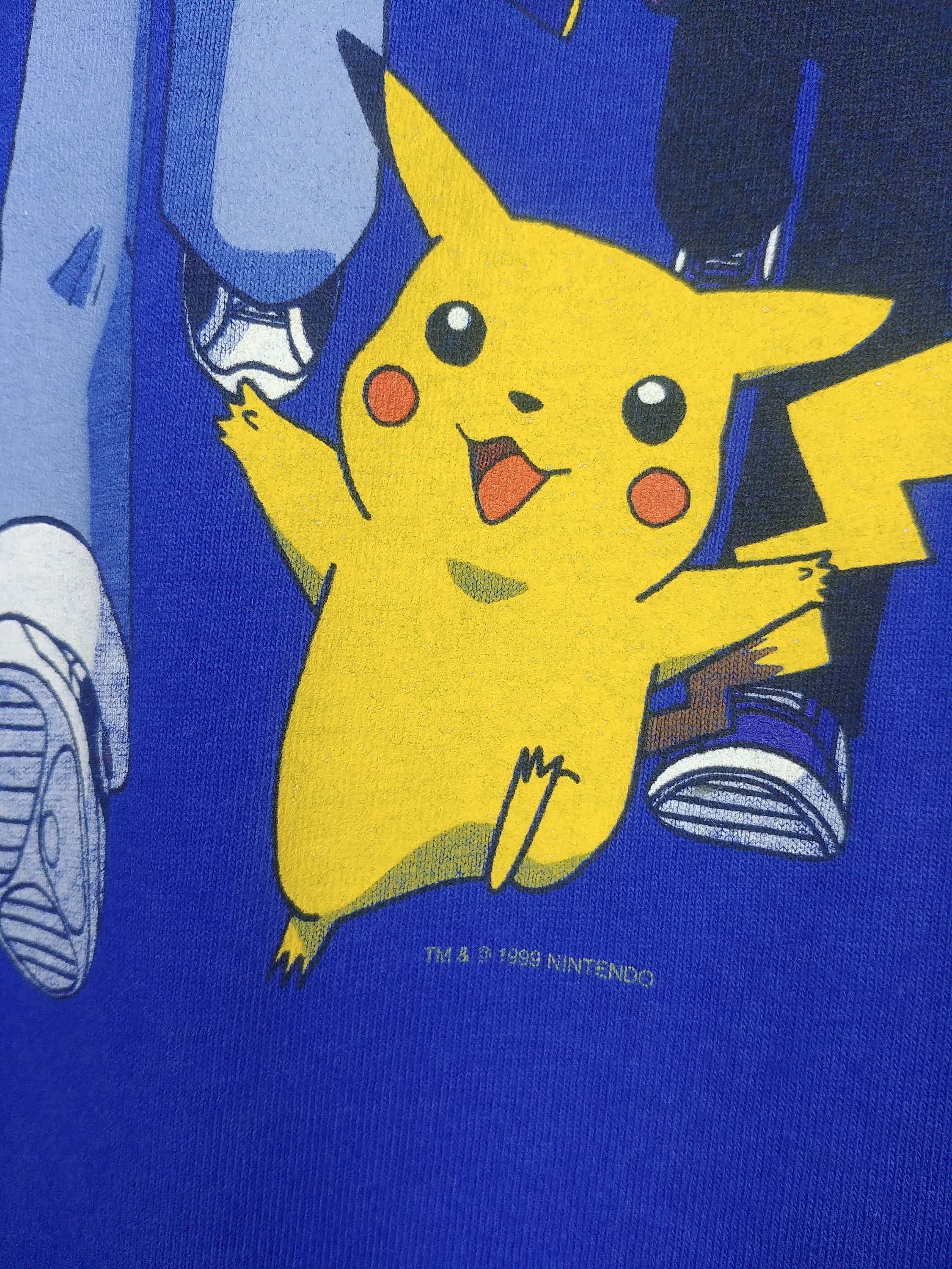 Vintage 1999 Pokemon Nintendo T-shirtsatoshi Tajiri Pocket 