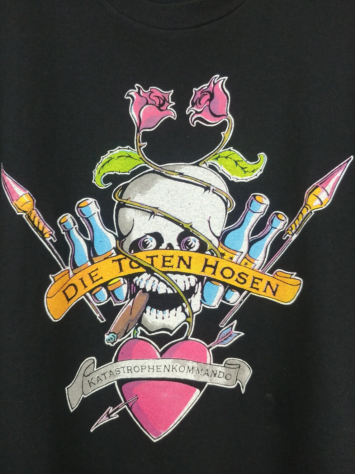 Jahrgang 1993 Die Toten Hosen TShirt XL Katastrophen Kommando Etsy