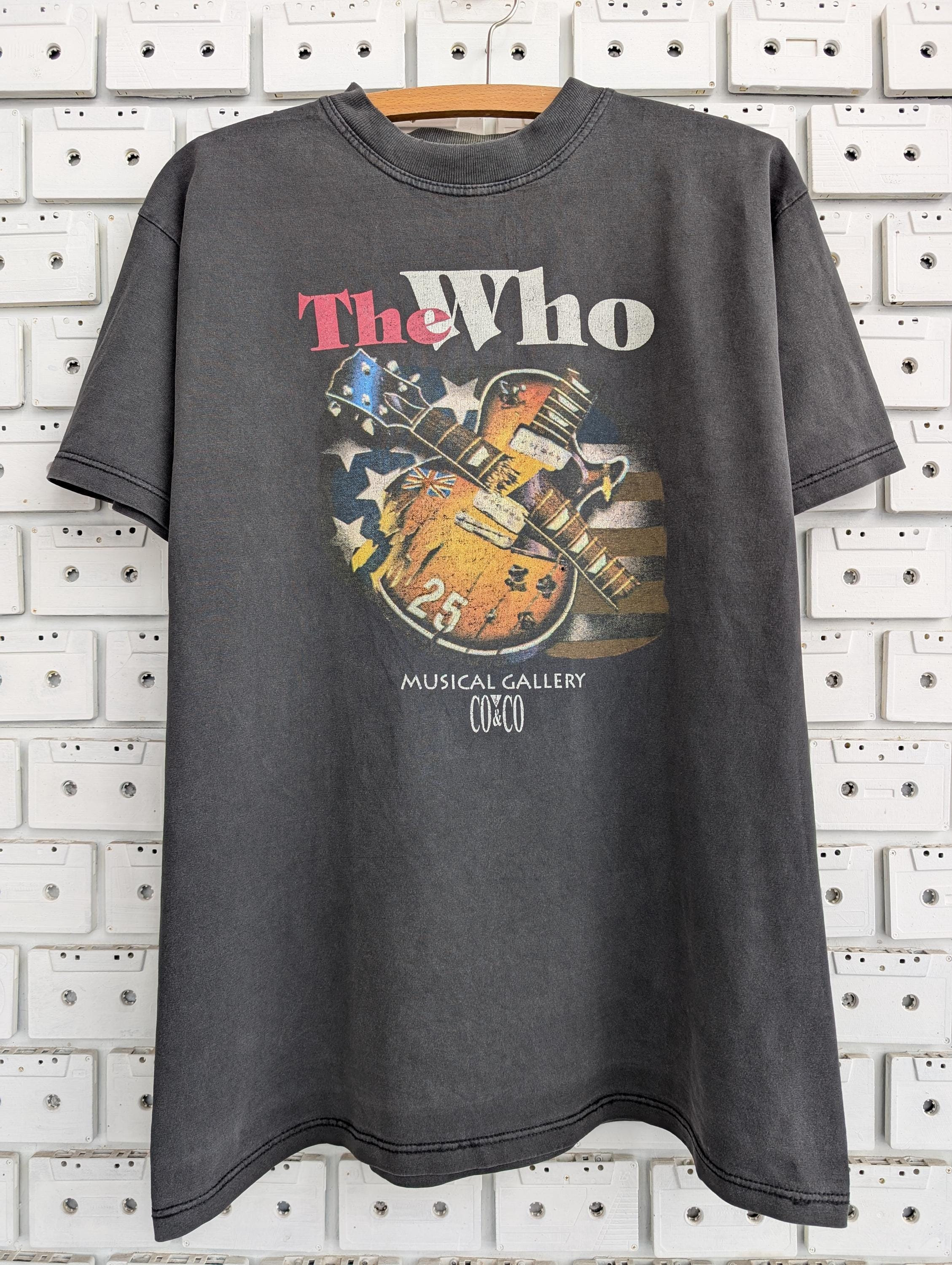 90s VINTAGE TEE The Who tシャツ バンドT ビンテージ Vintage 80s 90s the Who 25th Anniversary T-shirt 25th English Hard