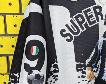 ヴィンテージ 90 年代 フィリッポ インザーギ ジャージ シャツ