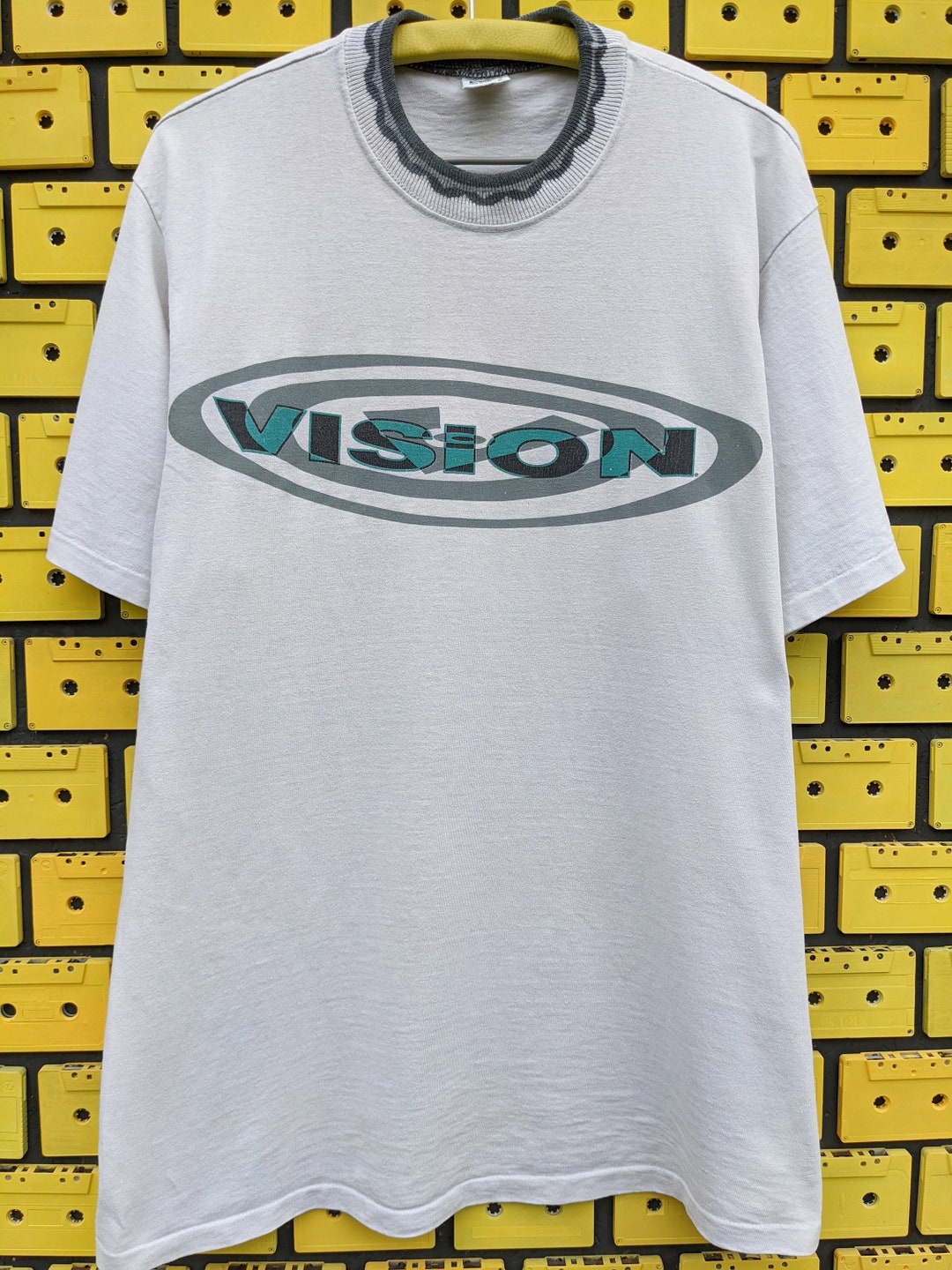 Vintage 90s Vision Street Wear T-shirt American Skateboarding Streetwear  Brand Tee Size L - Etsy