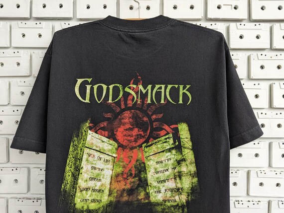 Vintage 2000 Godsmack T-shirt Alternative Nu Metal Hard Rock