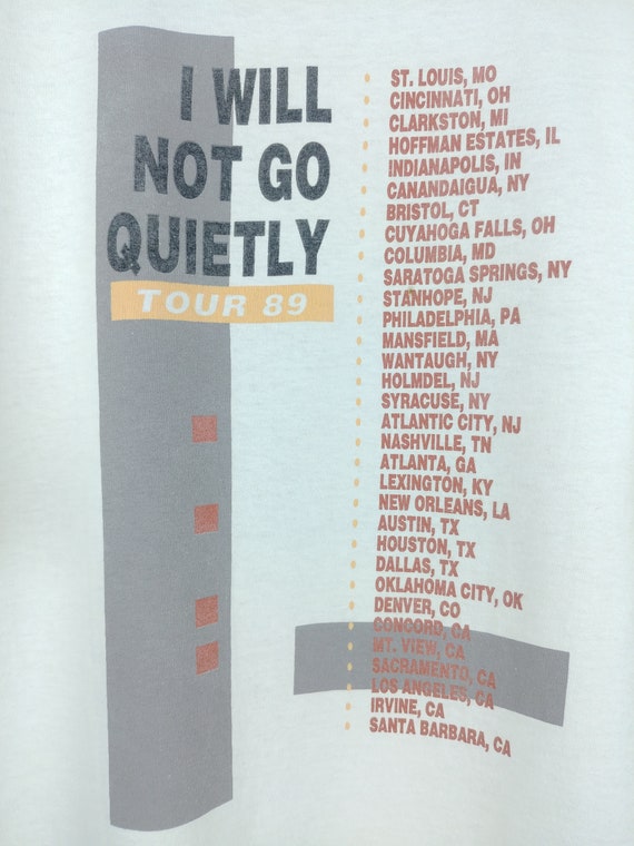 Vintage 1989 Don Henley T-Shirt End Of Innocence … - image 4