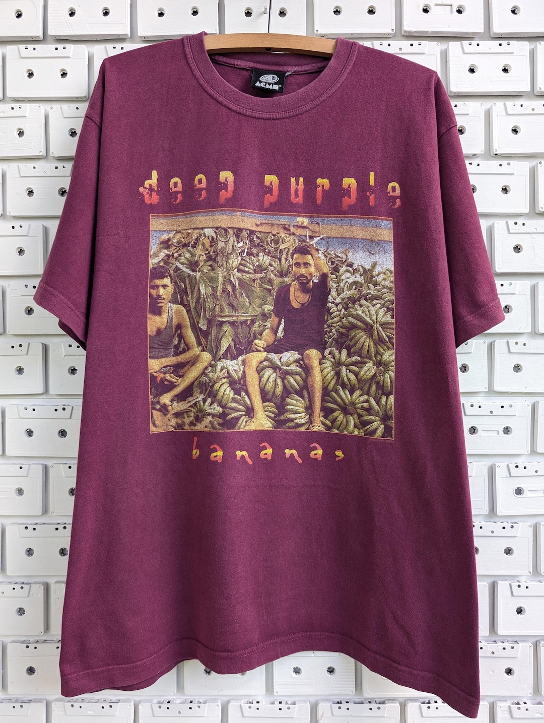 Vintage 2004 Deep Purple T-shirt Bananas Album Promo Tour