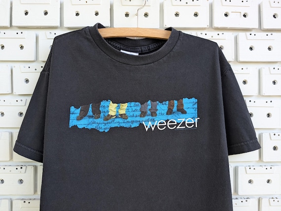 Vintage 2004 Weezer T-shirt Alternative Geek Rock Pop Punk Band