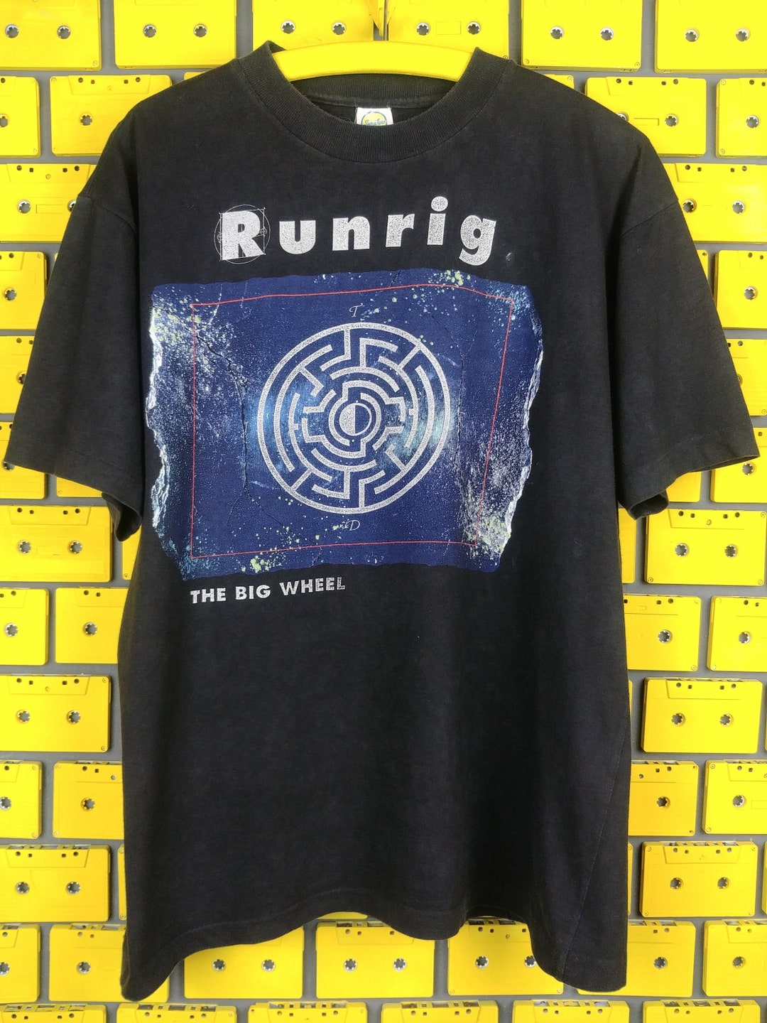 Vintage 1991 Runrig Tour T-shirt the Big Wheel Album Promo - Etsy