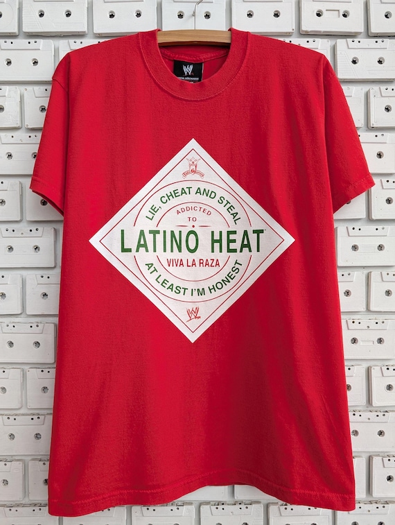 Vintage 2004 WWE Eddie Guerrero T-shirt Viva La Raza Latino Heat