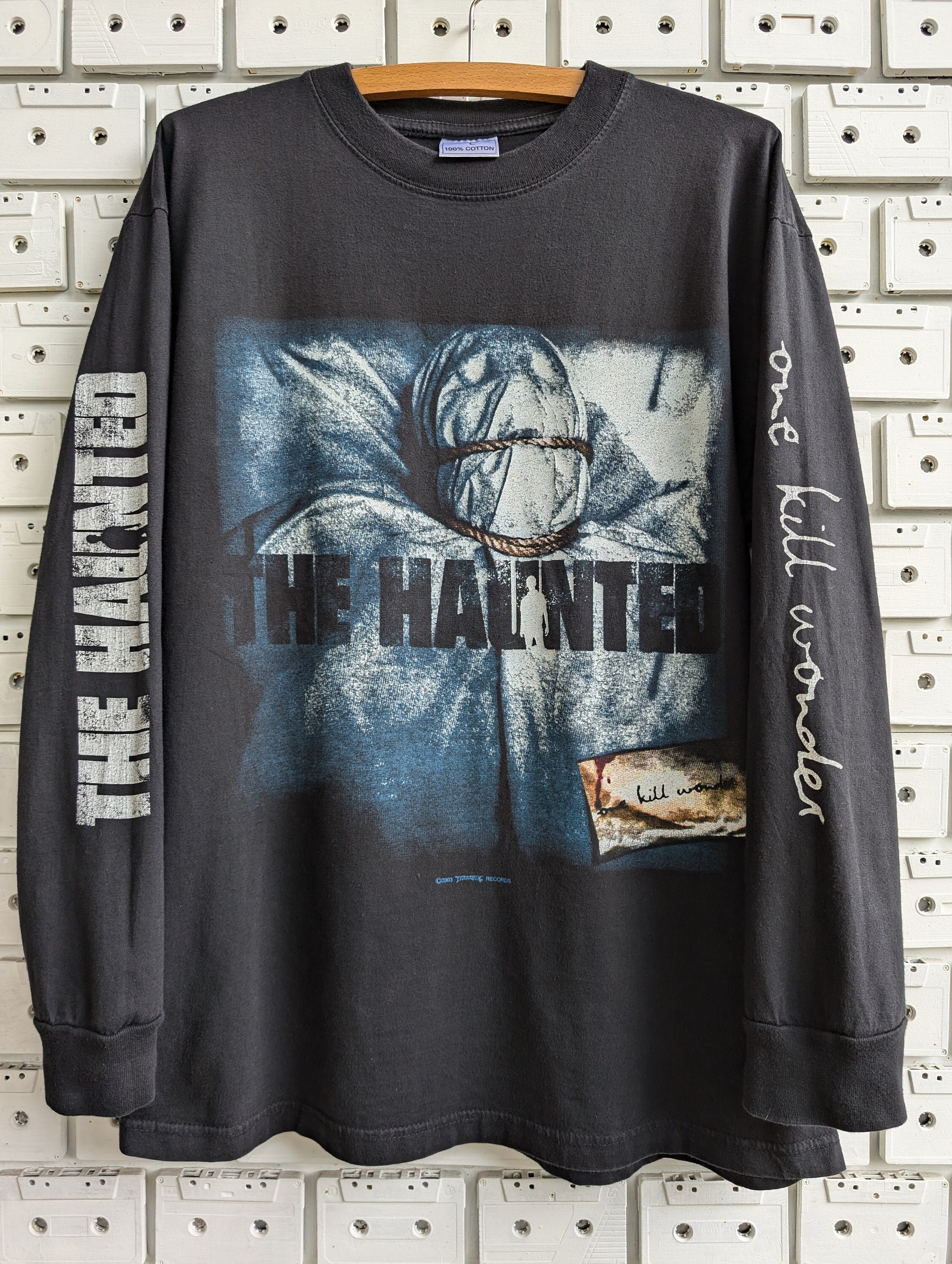 Vintage 2003 the Haunted Shirt One Kill Wonder Album Promo Swedish