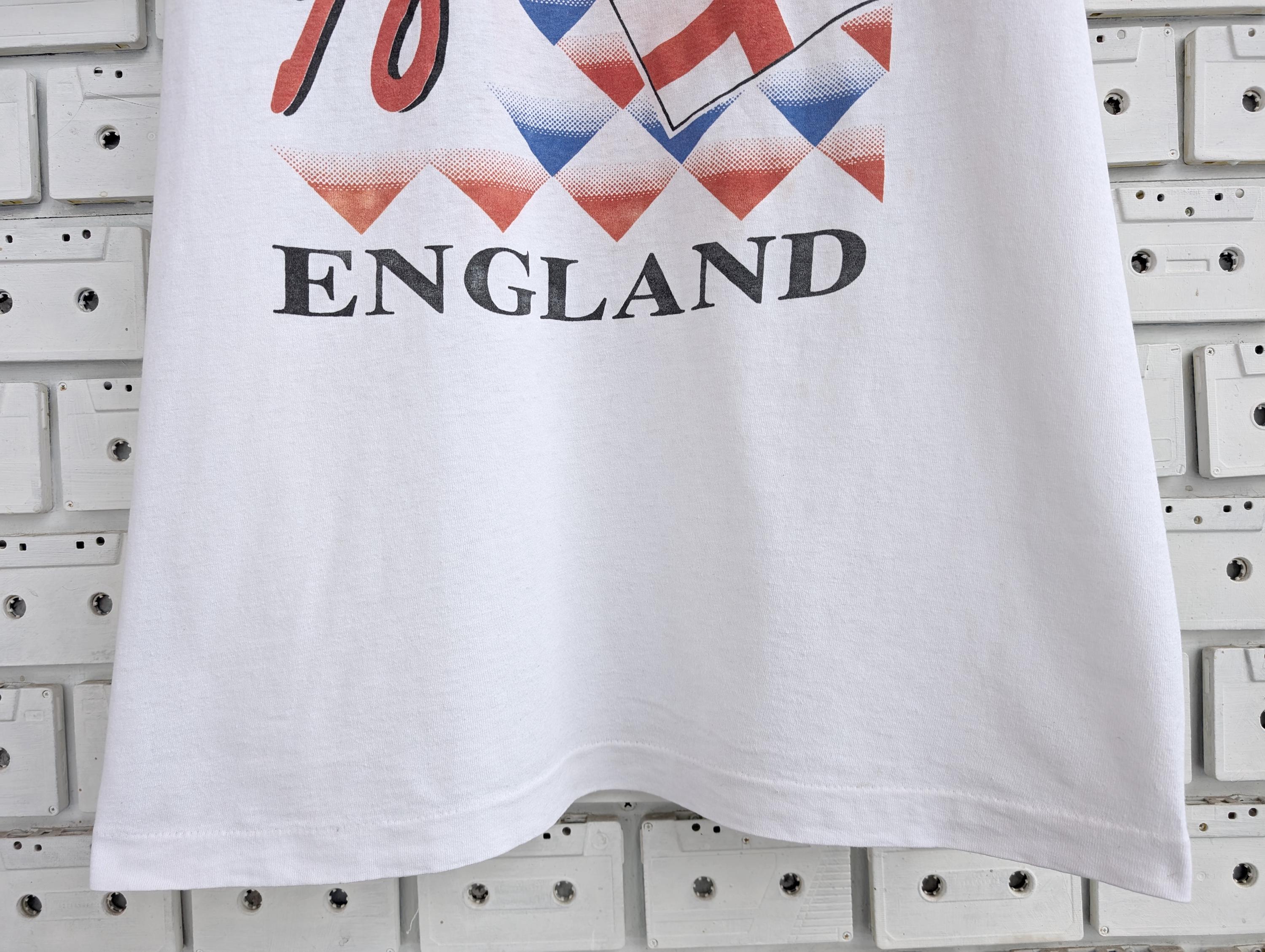 Vintage 90s France 98 World Cup T-shirt England Soccer Football