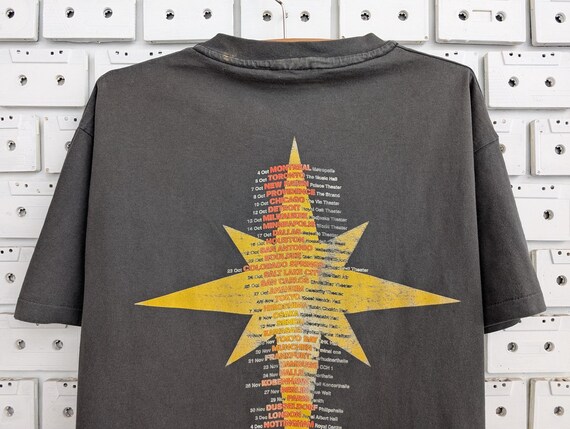 Vintage 1993 Brian May Tour T-shirt Queen Rock Band English