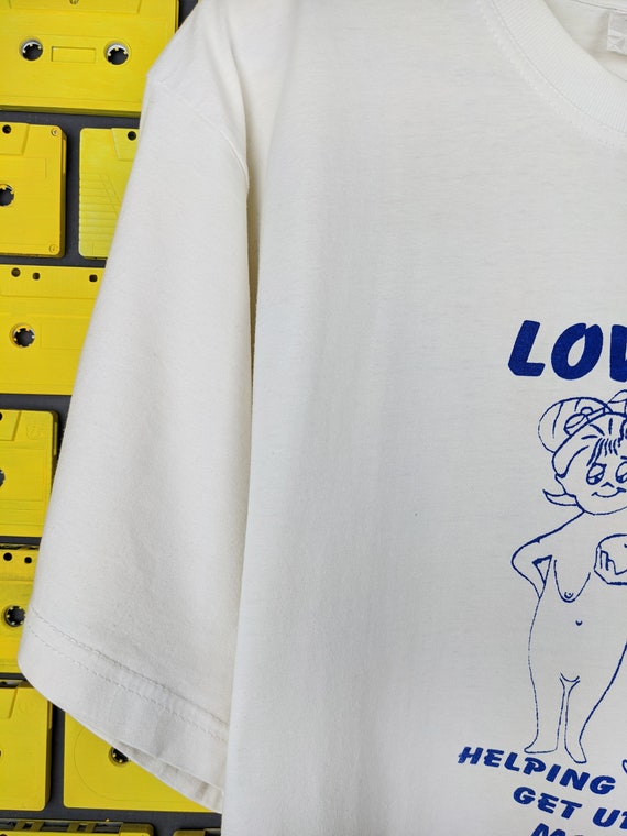 Vintage 90s Love Is T-Shirt Funny Adult Sex Joke … - image 8