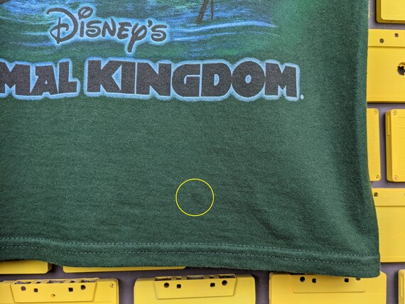 Vintage 90s Disney Animal Kingdom T-Shirt Jungle … - image 4