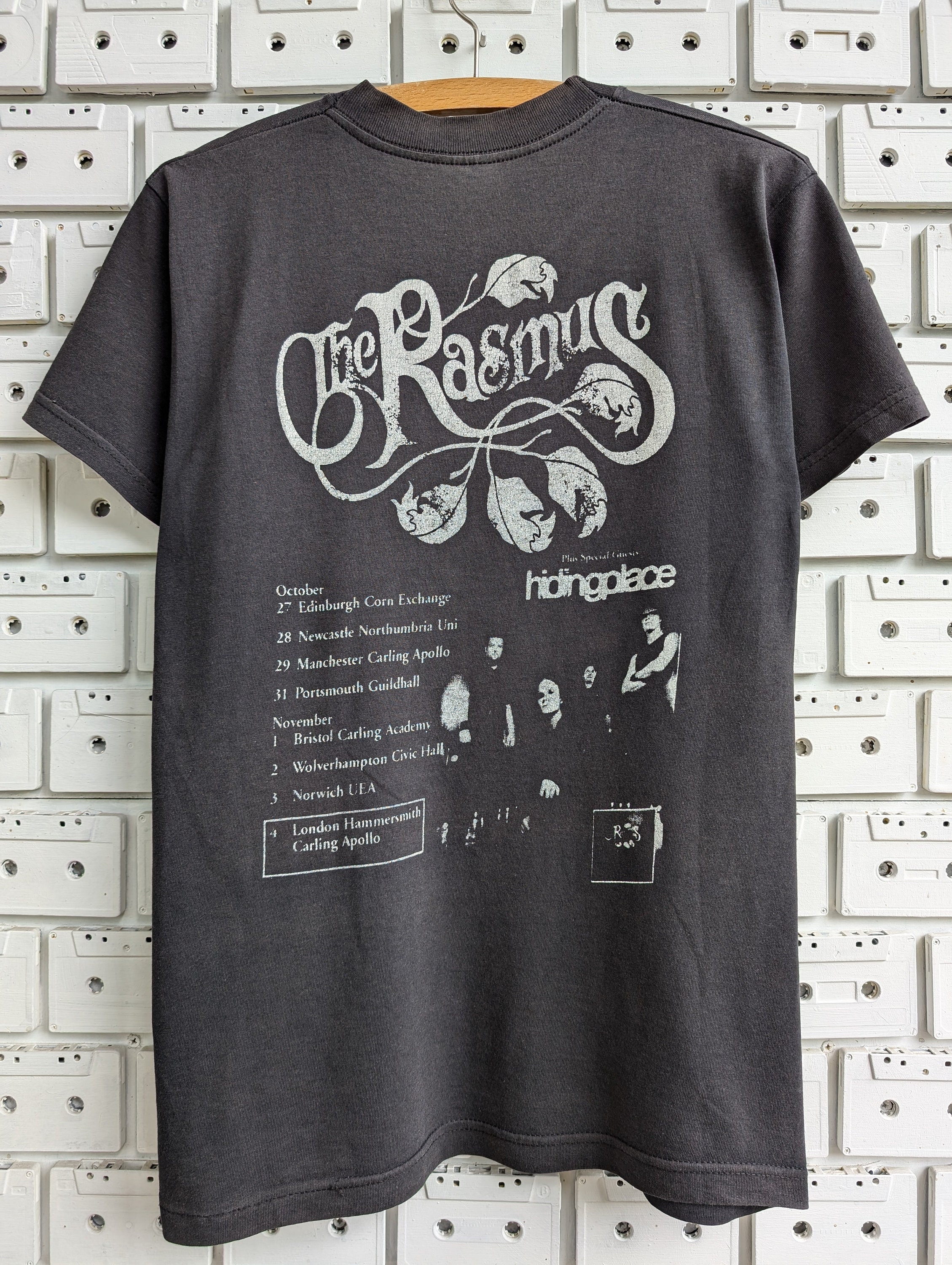 Vintage 2004 the Rasmus T-shirt Dead Letters Tour Finnish