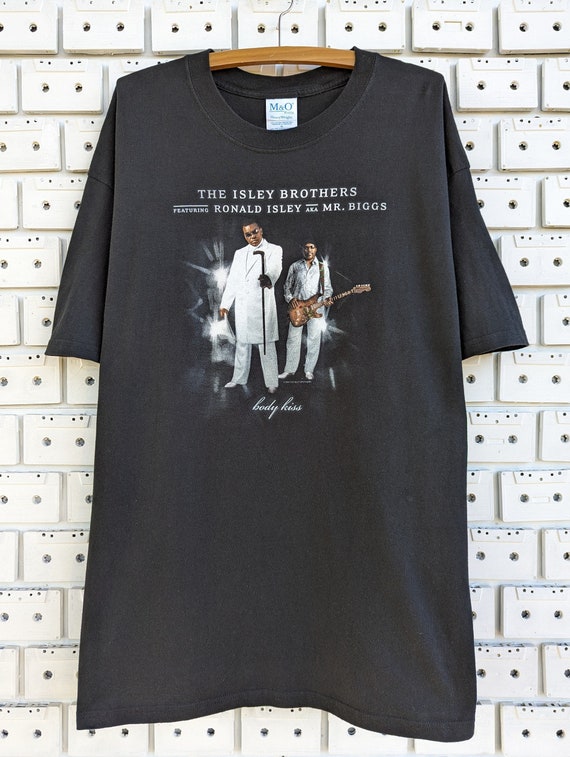 Vintage 2003 the Isley Brothers T-shirt Body Kiss Album Promo R&B