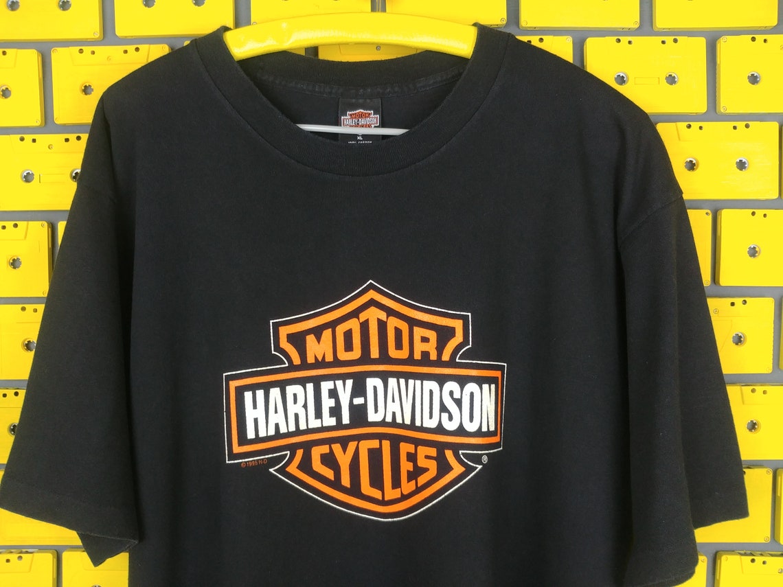 Vintage 1995 House of Harley Davidson Tokyo Japan Shirt Size | Etsy