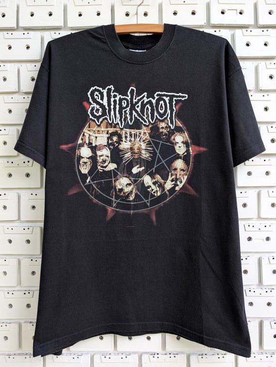 Vintage 2004 Slipknot T-shirt Alternative Heavy Groove Nu Metal
