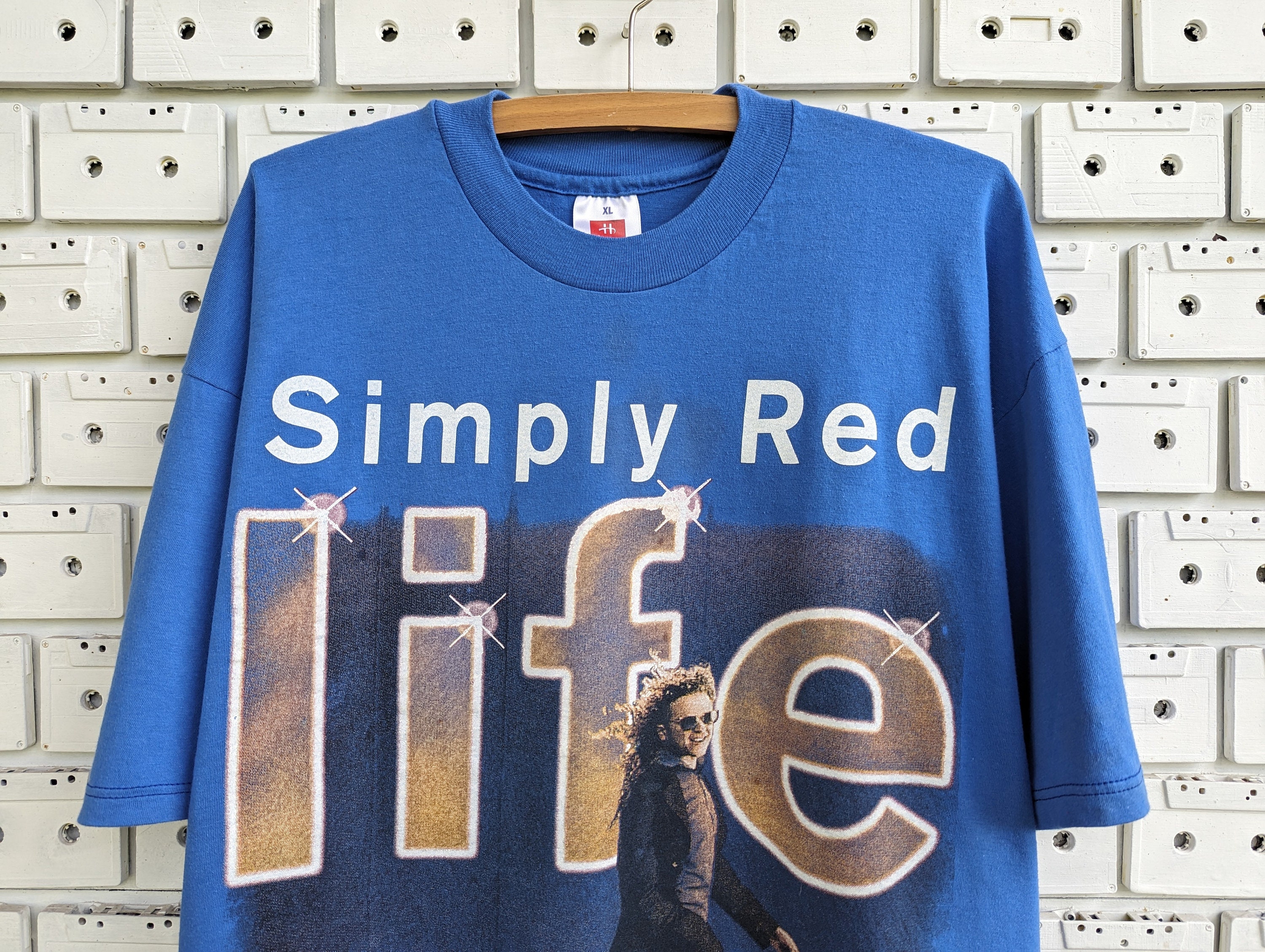 80's Simply Red 1987年ツアー Tシャツ 80s シンプリーレッド MEN AND WOMAN ヴィンテージTシャツ バンドT