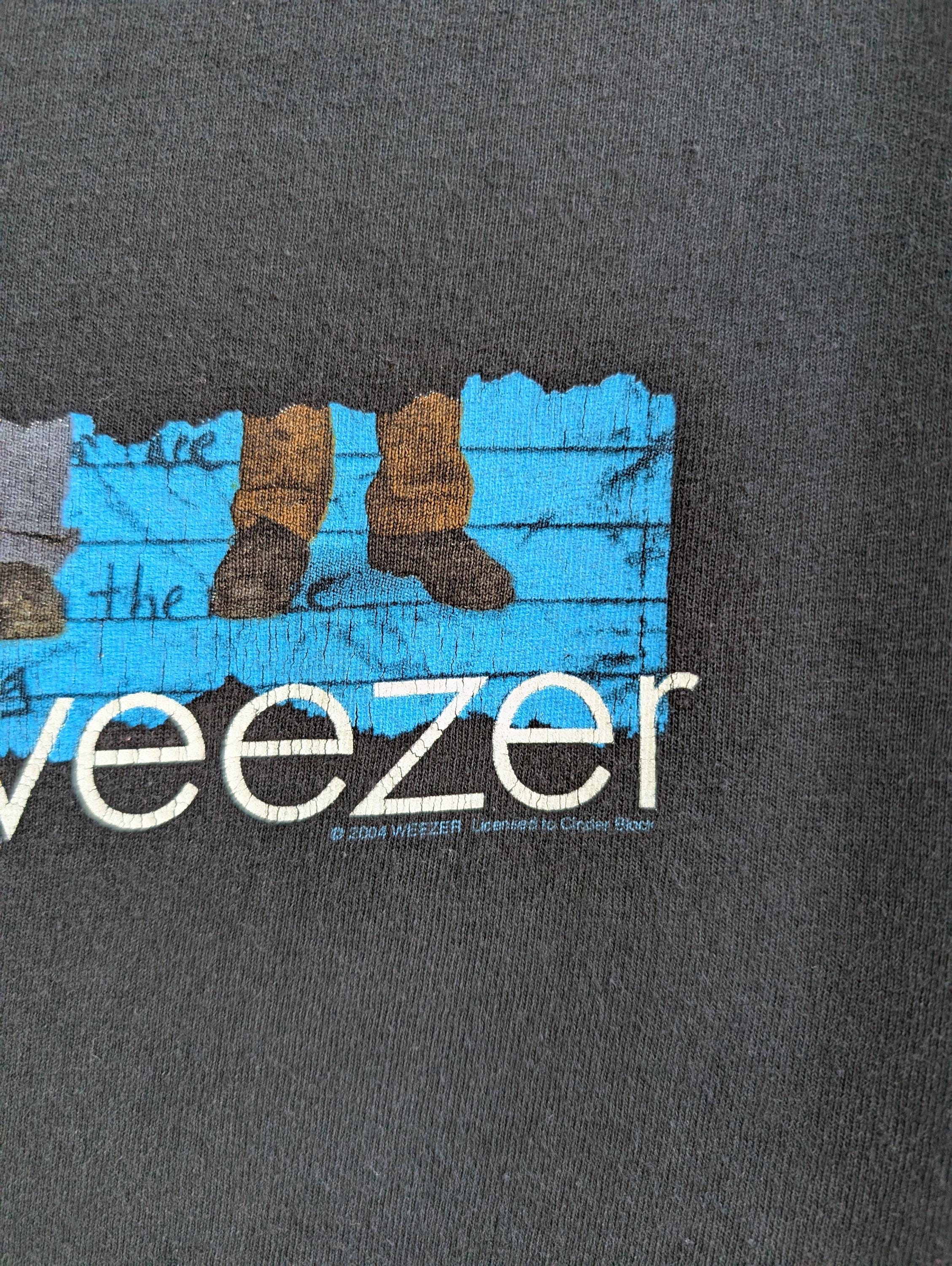 ヴィンテージ 2004 ウィーザー Tシャツ オルタナティブ オタク ロック 