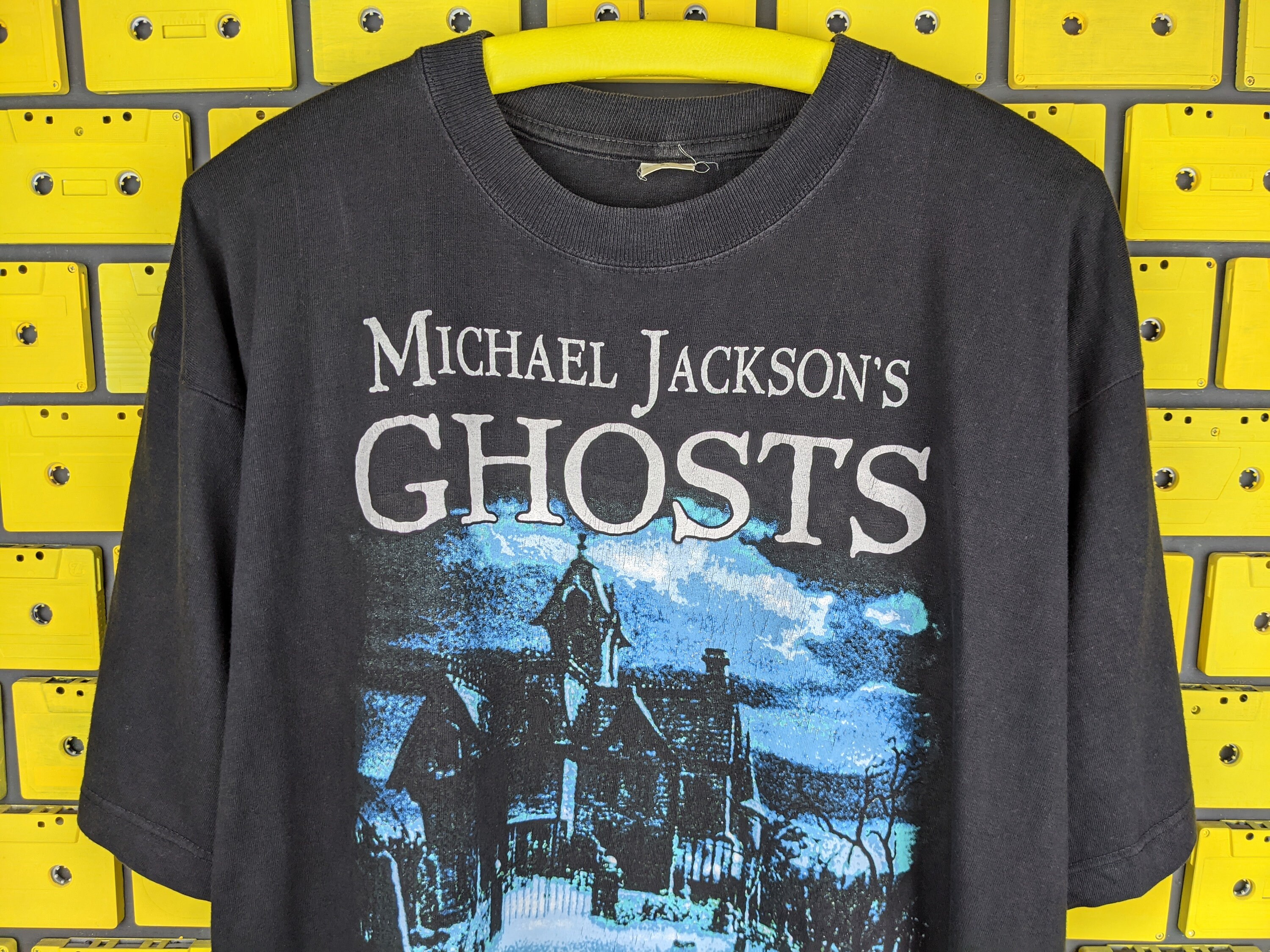 Vintage 90s Michael Jackson Ghosts T-shirt Stephen King Film - Etsy