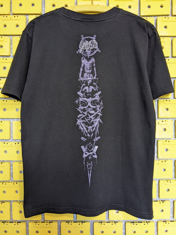 Vintage 90s Slayer Band T-shirt Thrash Metal Rare Graphic Vintage 90s Slayer Band T-shirt Thrash Metal Rare Graphic