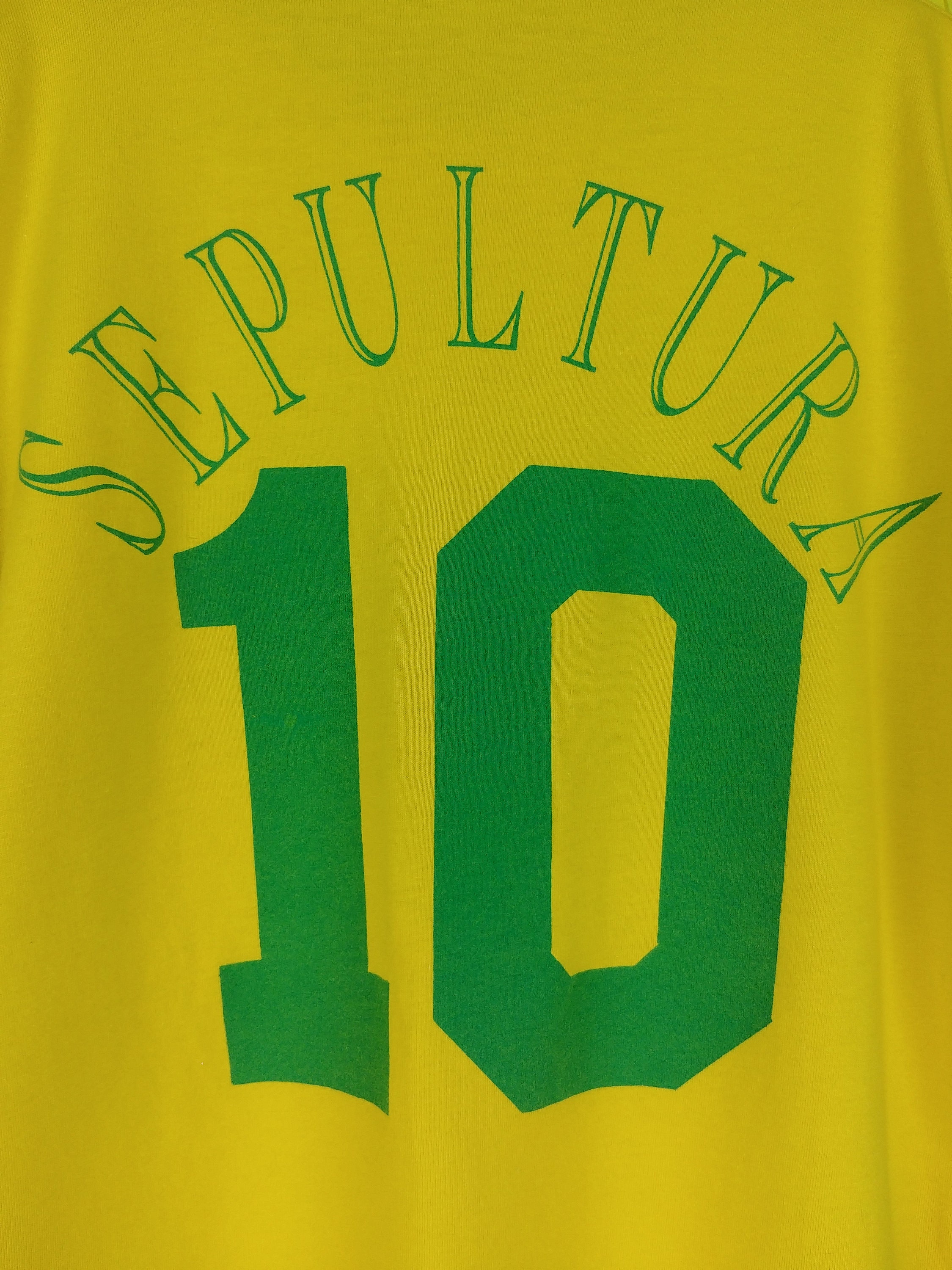 Vintage 90s Sepultura Soccer T-shirt Brazilian Thrash Groove - Etsy