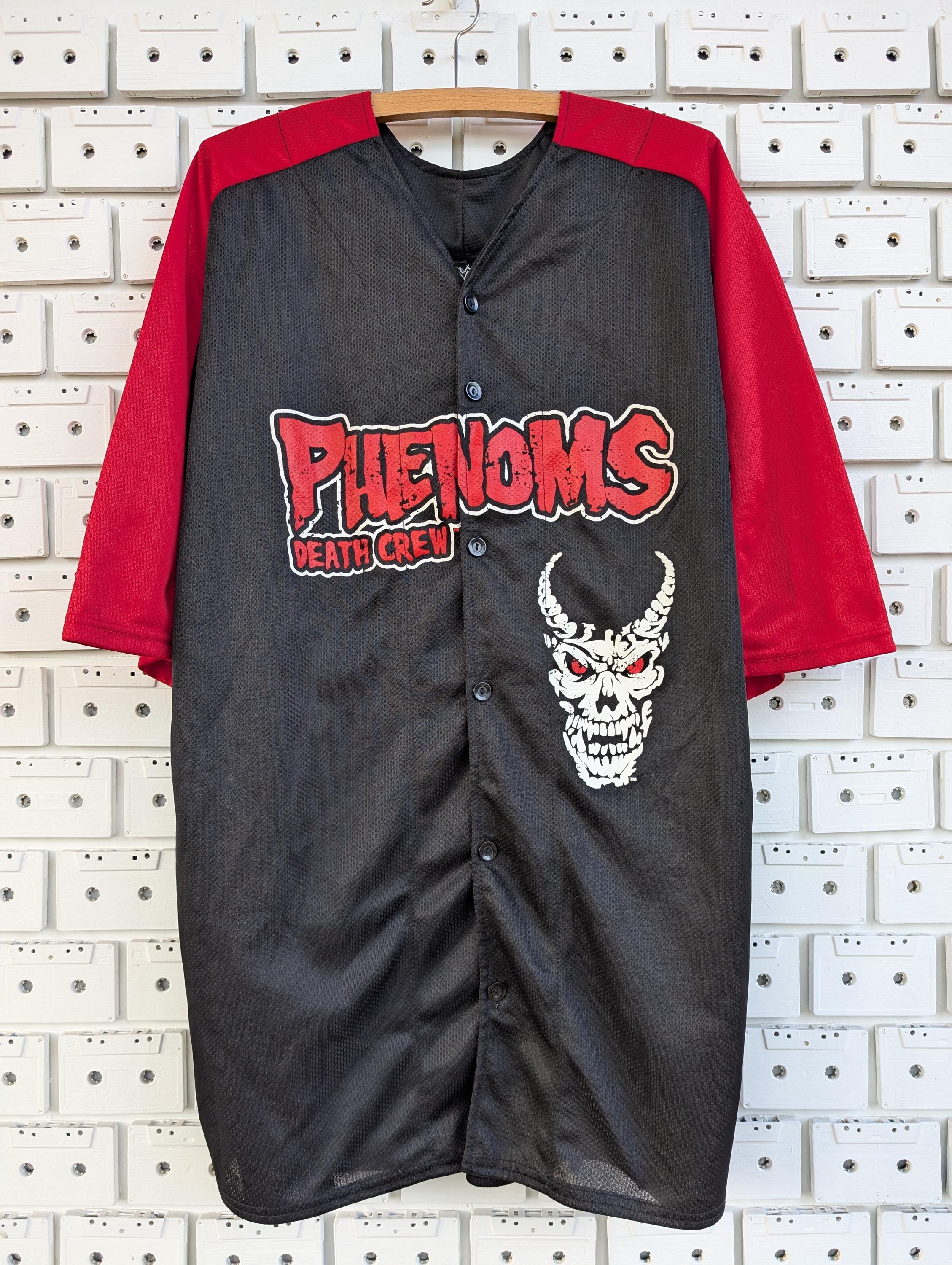 Vintage 2004 WWE Undertaker Baseball Jersey Phenoms Death Crew