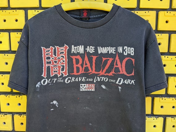 Vintage Early 2000s BALZAC T-Shirt "Atom Age Vamp… - image 10