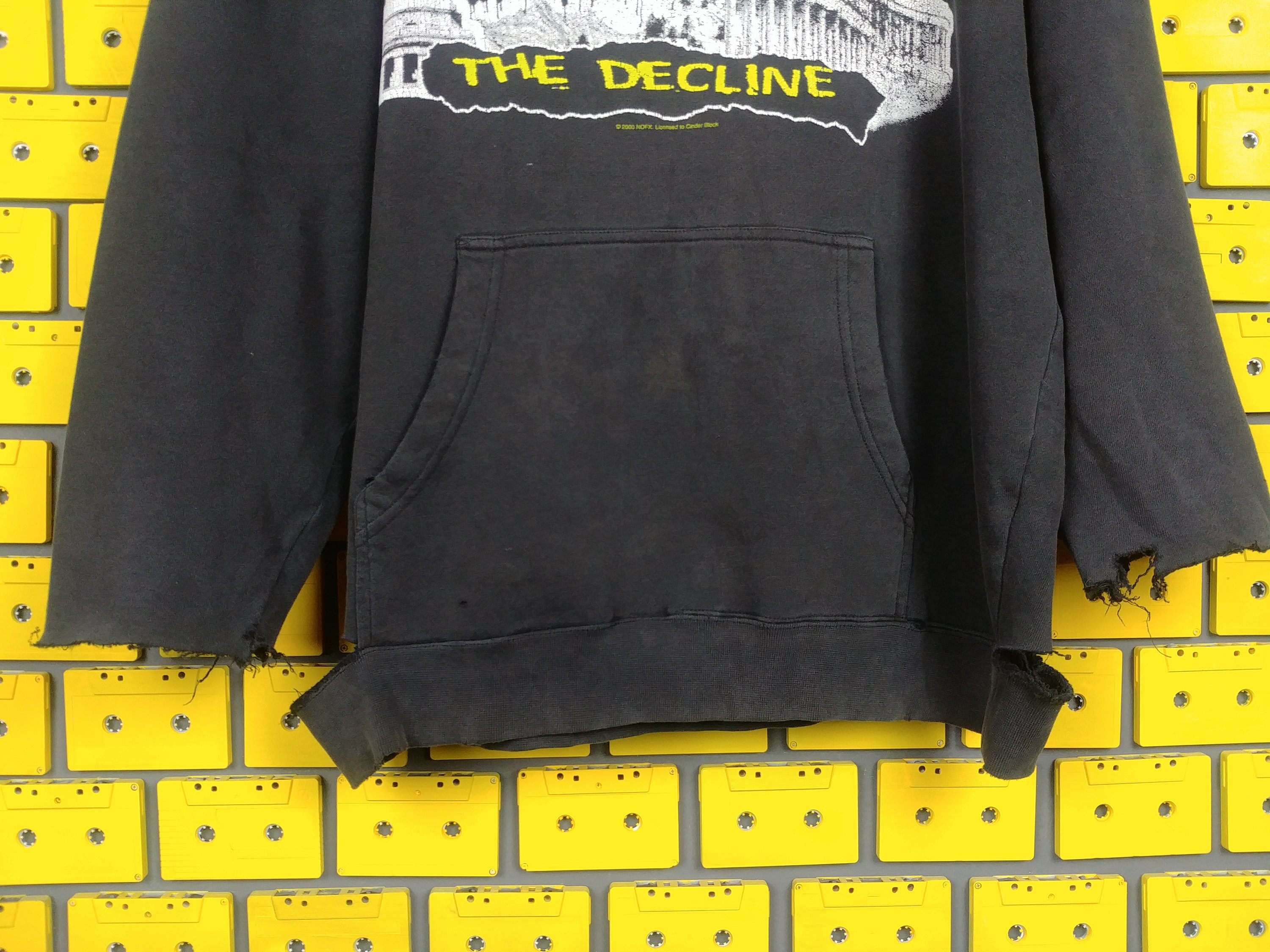 Vintage 2000 NOFX the Decline Disstressed Hoodie American
