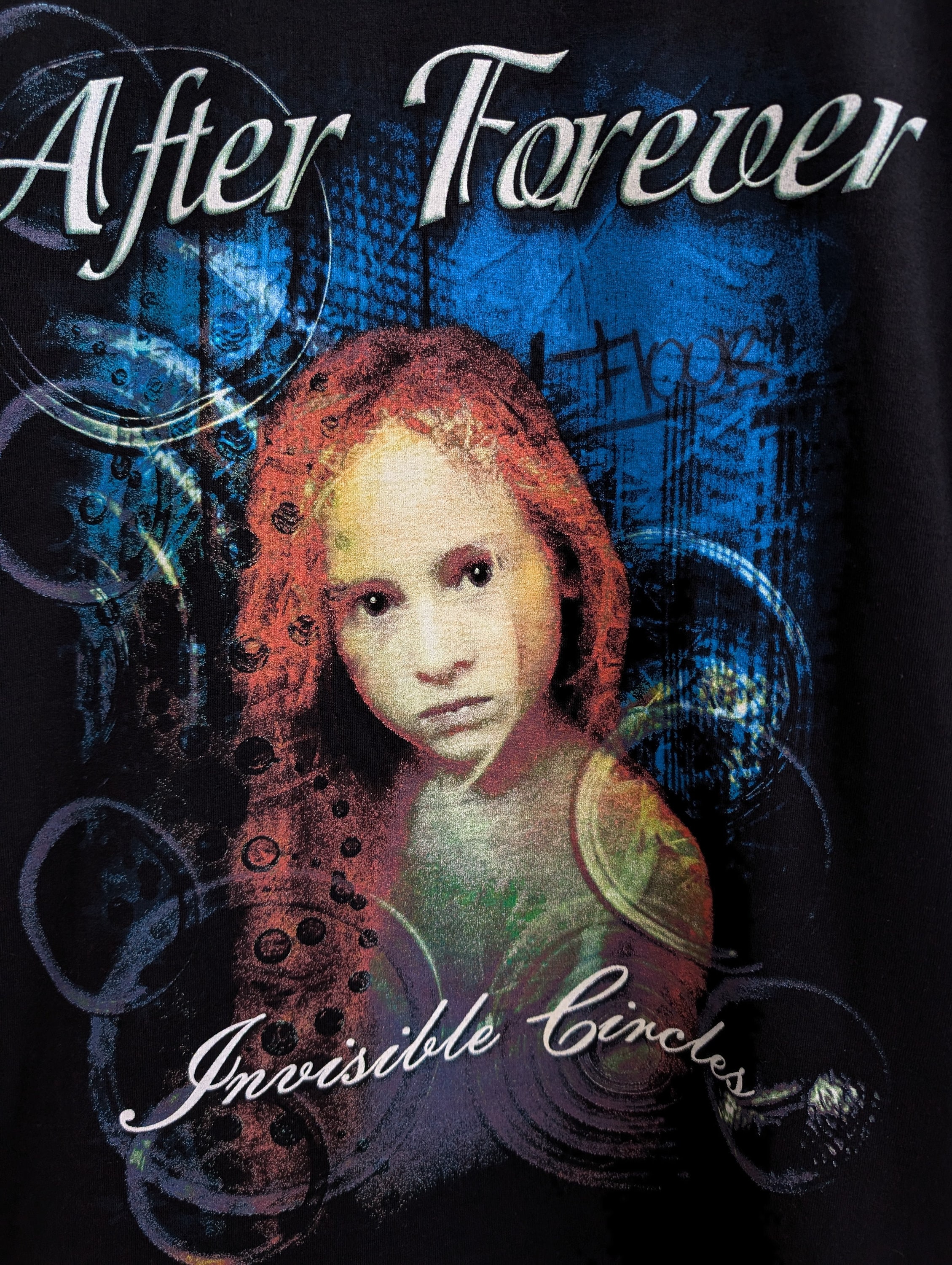 Vintage 2004 After Forever Shirt Invisible Circles Album Promo 
