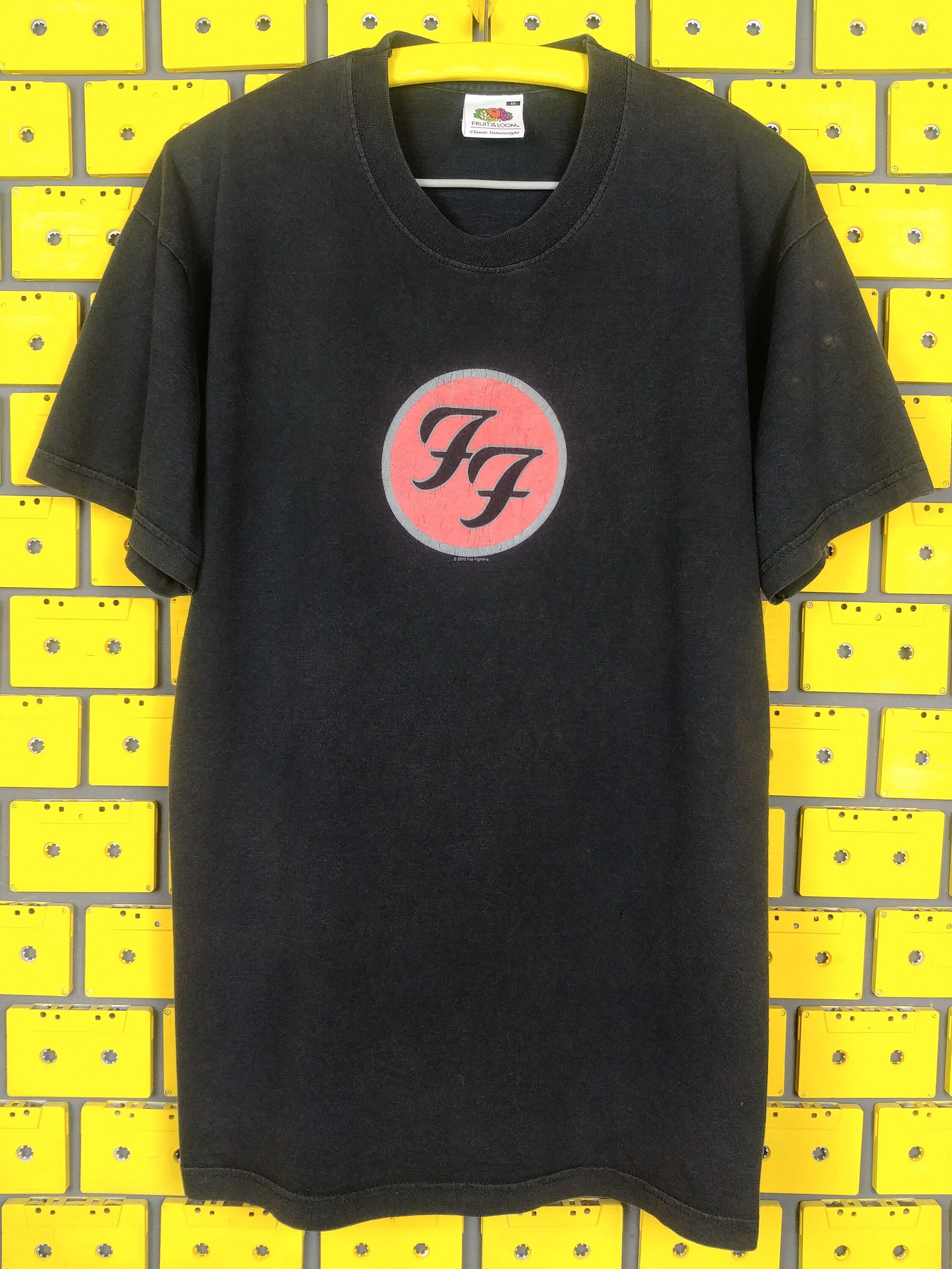 Vintage 2000 Foo Fighters Concert Tour TShirt Taille M Dave Etsy