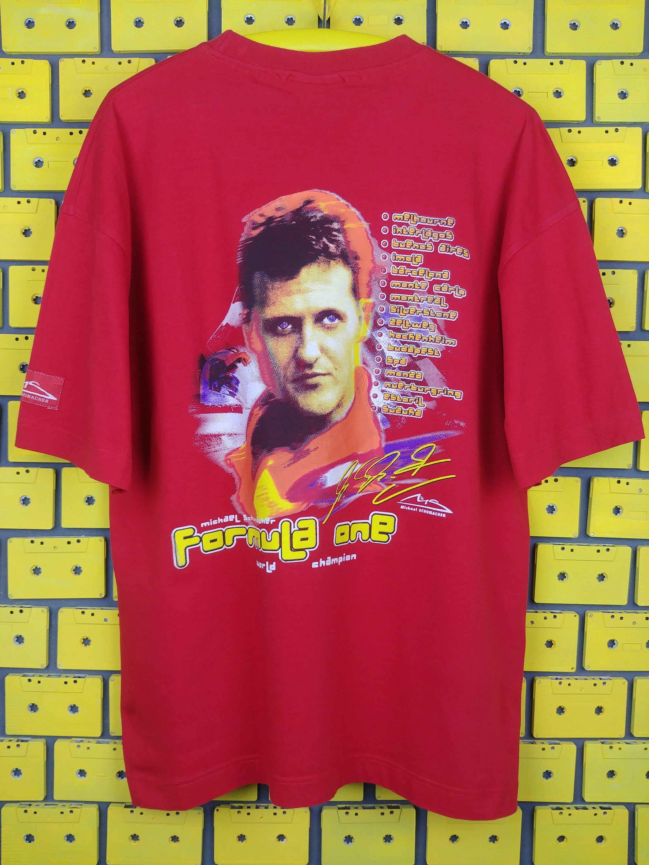 Michael SCHUMACHER B195 F1 à manches courtes Unisexe T-Shirt