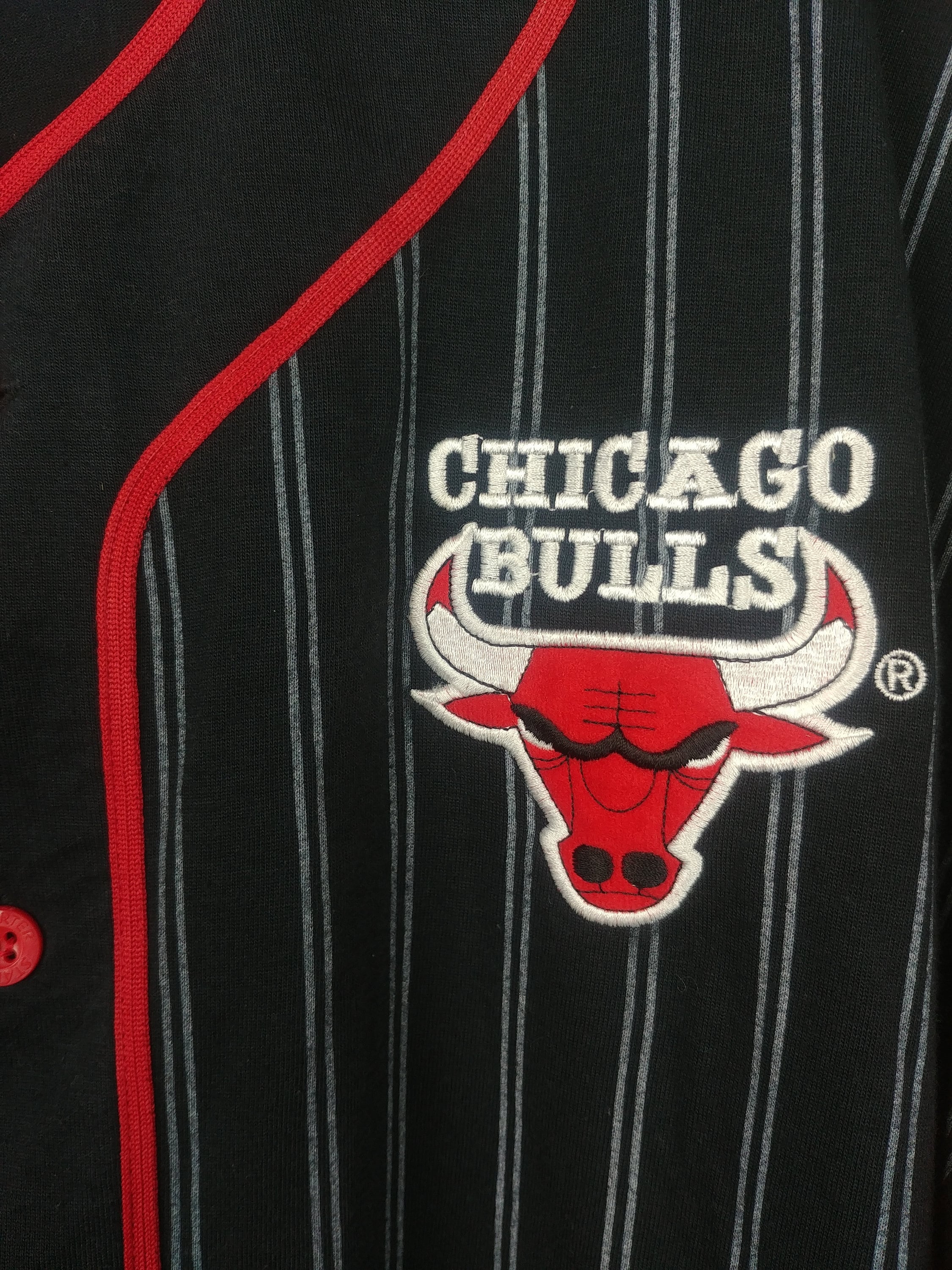 Vintage Chicago Bulls Baseball Jersey