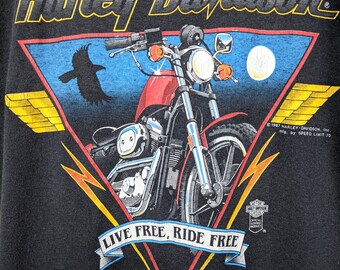 Vintage 1987 Harley Davidson T-shirt 
