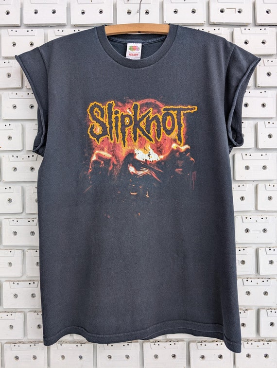 Vintage 00s Slipknot T-shirt Alternative Heavy Groove Nu Metal