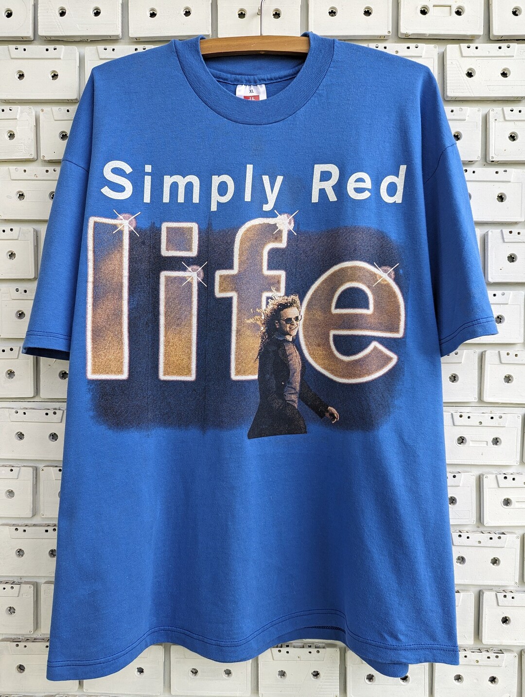 ヴィンテージ 1996 シンプリーレッド Tシャツ ライフツアー ミック 