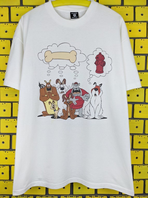 Vintage 1996 Warner Bros Dogs T-shirt Sam Sheepdog Spike Chester