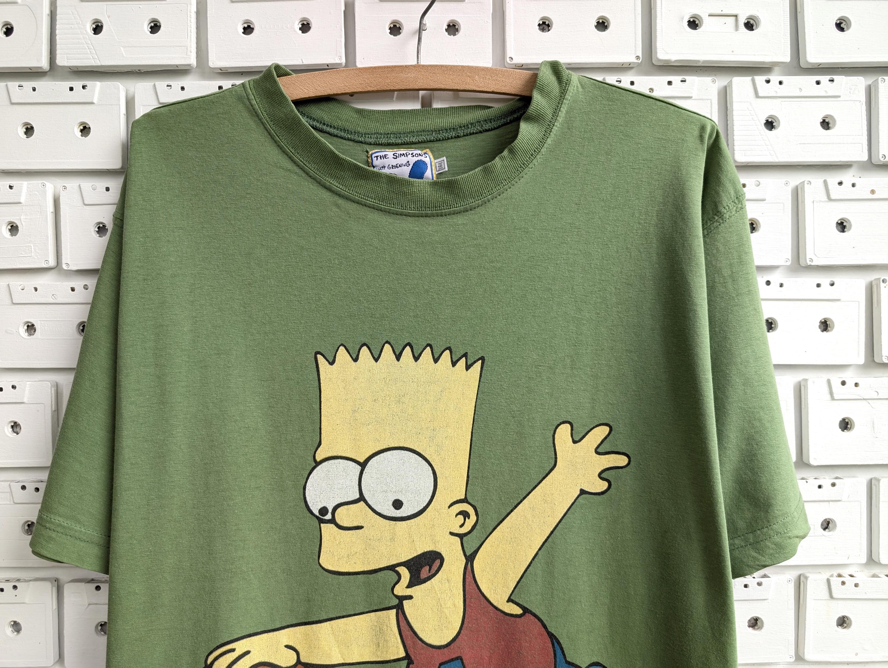 1998年製 ヴィンテージ バート・シンプソン バスケットボール Tシャツ