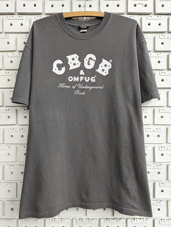 00s ヴィンテージ アメリカ ライブハウス CBGB & OMFUG Tシャツ Vintage 00s CBGB & OMFUG T-shirt Home of Underground Rock New York