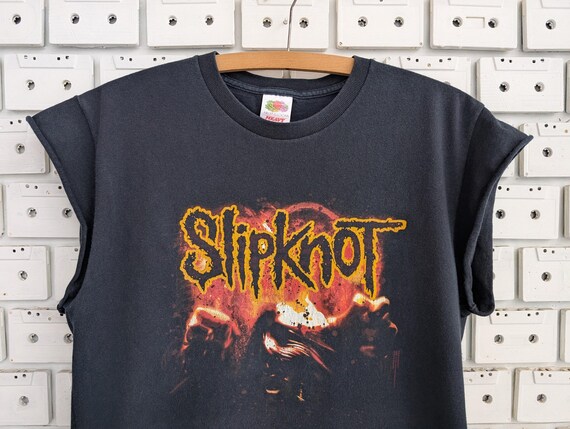 Vintage 00s Slipknot T-shirt Alternative Heavy Groove Nu Metal