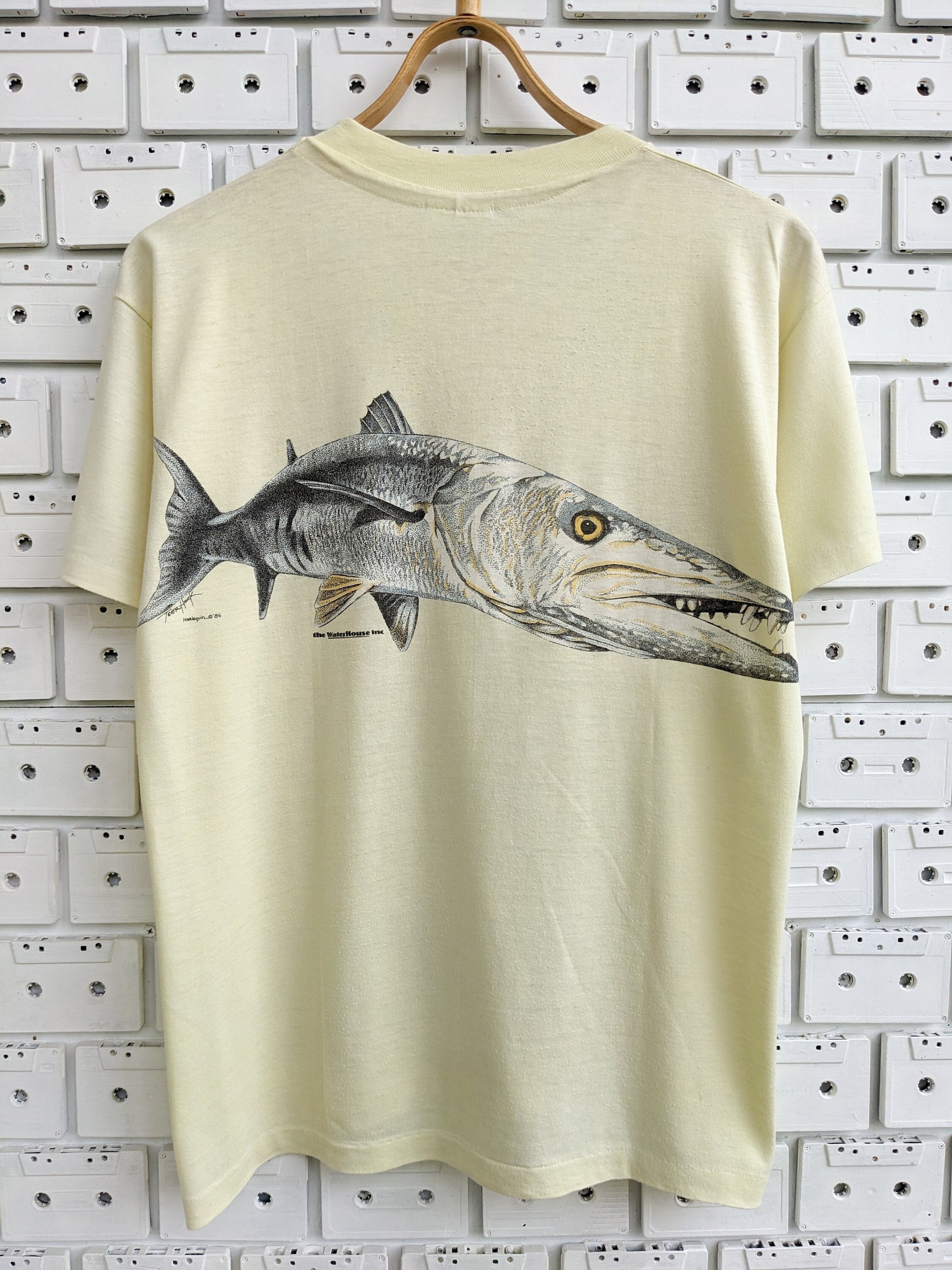 Barracuda, Fishing Shirt, Gone Fishing Shirt, Gift for Him Fishing