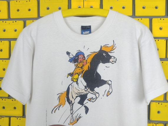 Vintage 1992 Yakari T-shirt Sioux Native American Little - Etsy