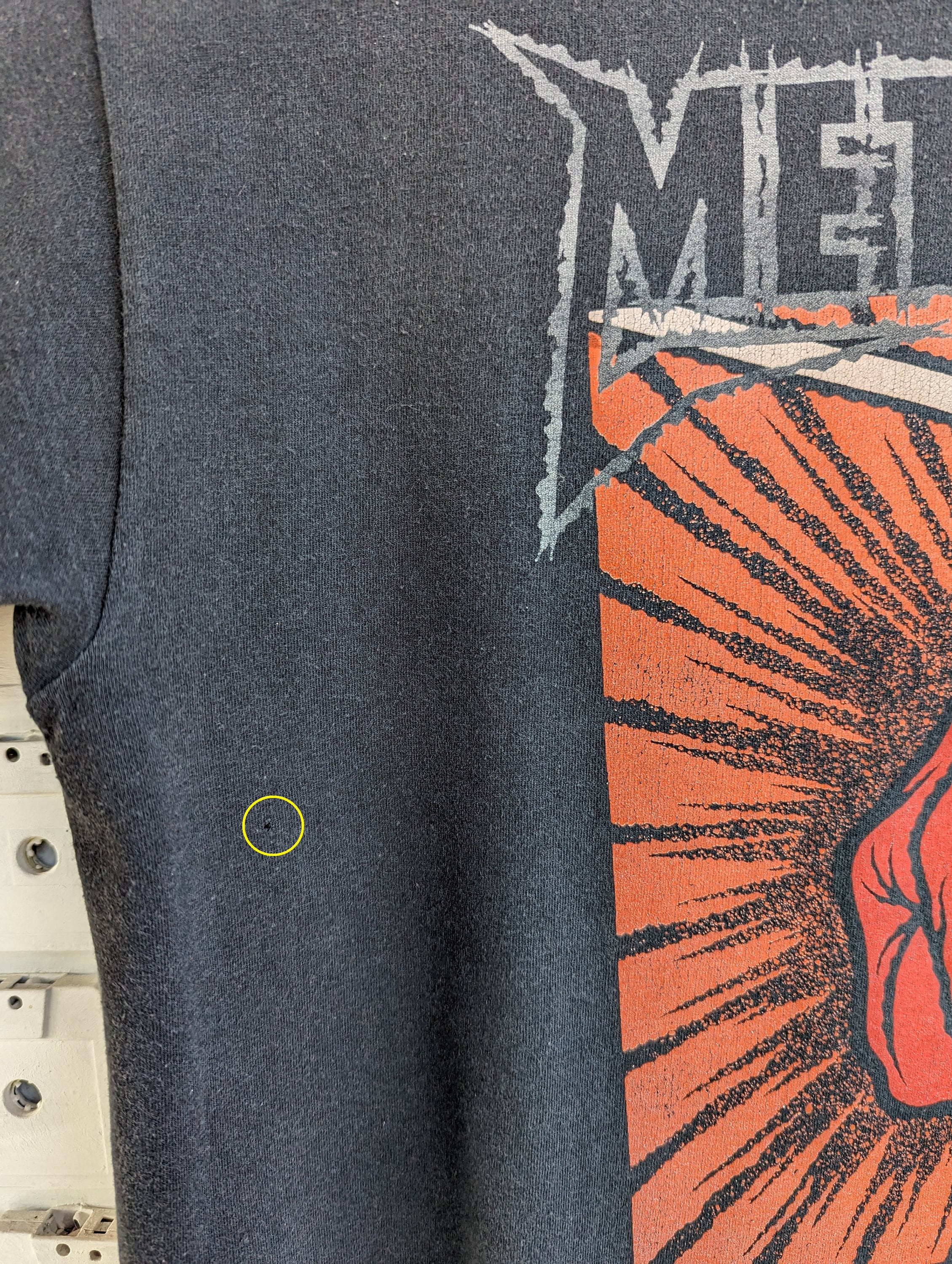 ヴィンテージ 2004 メタリカ Tシャツ St.Anger アルバム プロモ 