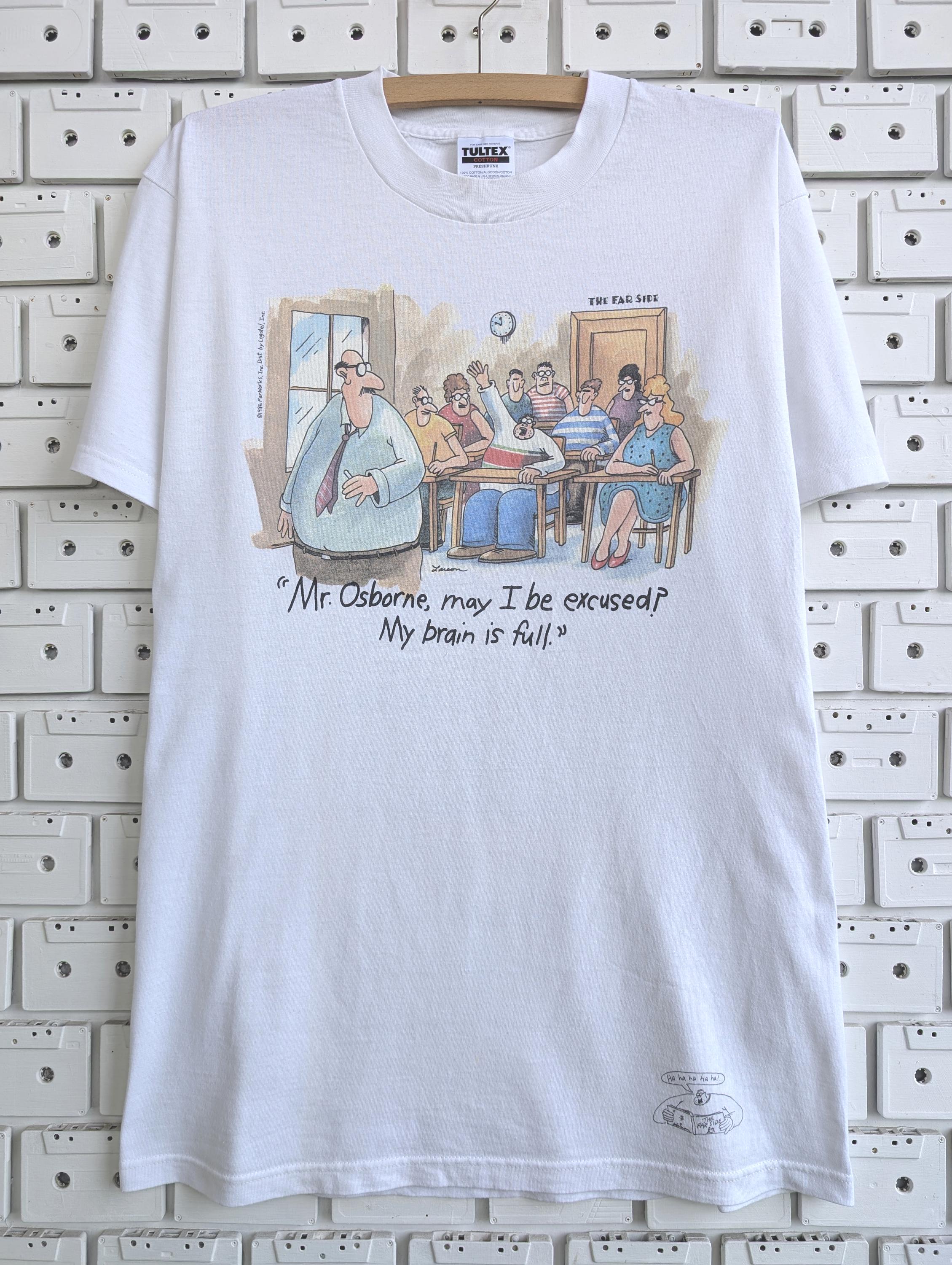 Vintage 90s the Far Side Comic T-shirt Gary Larson Cartoon Graphic