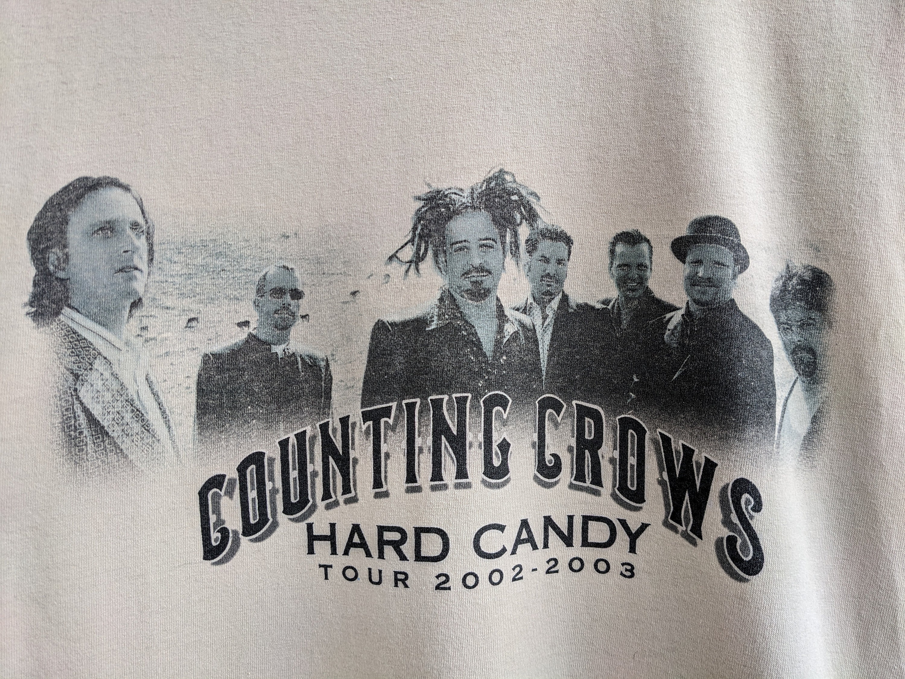 Vintage 2002 Counting Crows T-shirt Hard Candy Tour alternatieve pop rock  band merchandise T-shirt maat XL - Etsy België, image size:3000x2250
