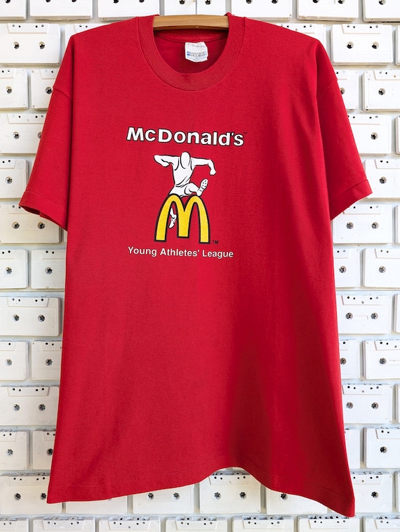 ヴィンテージ 90 年代 マクドナルド T シャツ ヤング アスリート