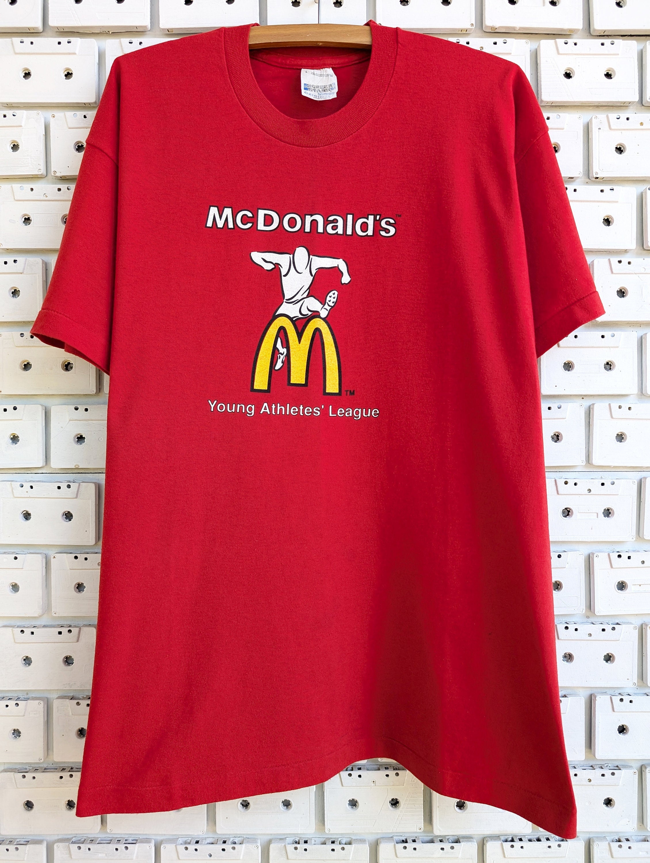 ヴィンテージ 90 年代 マクドナルド T シャツ ヤング アスリート