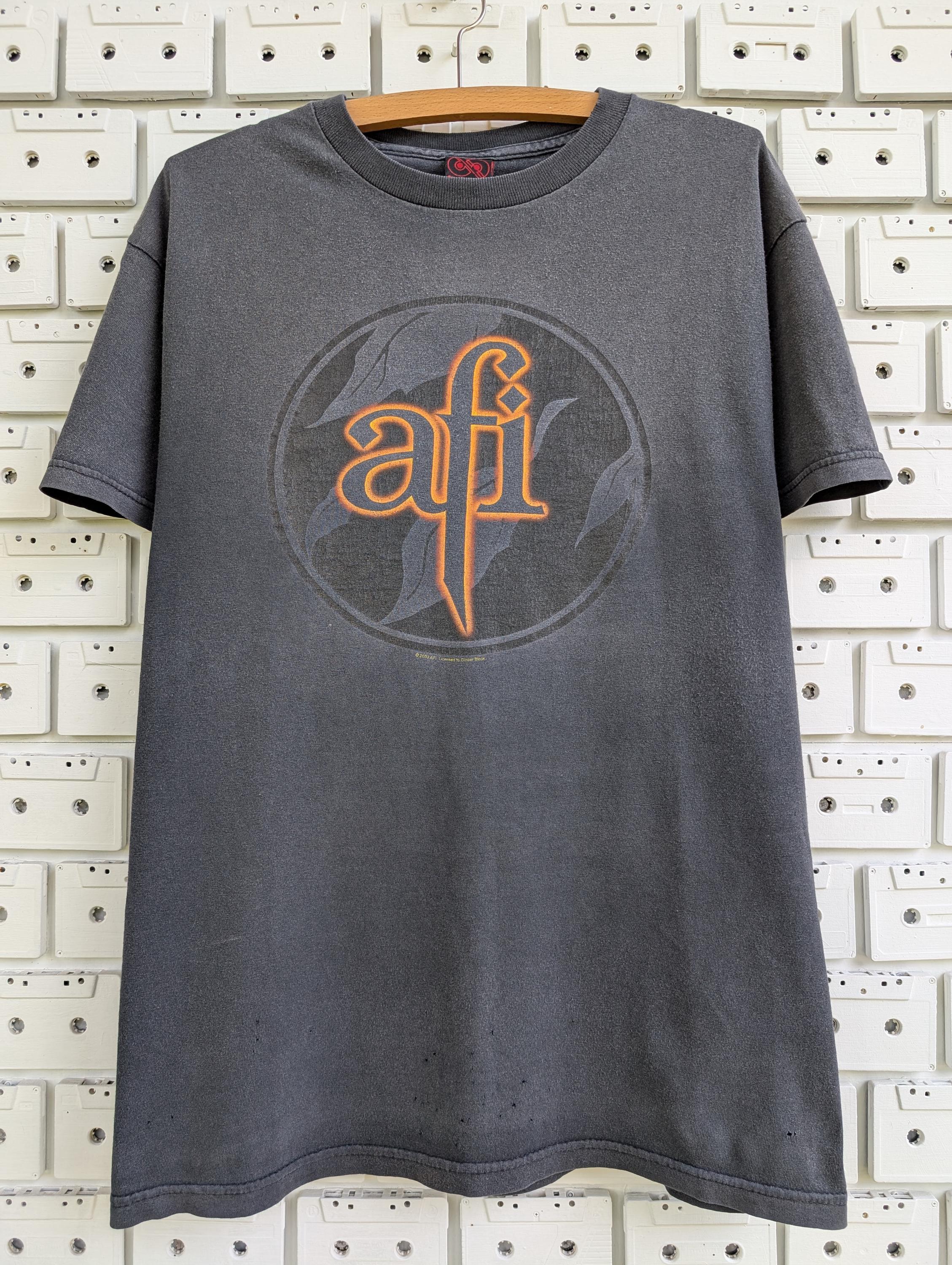 Vintage 2003 AFI A Fire Inside T-shirt Sing the Sorrow Gothic Rock
